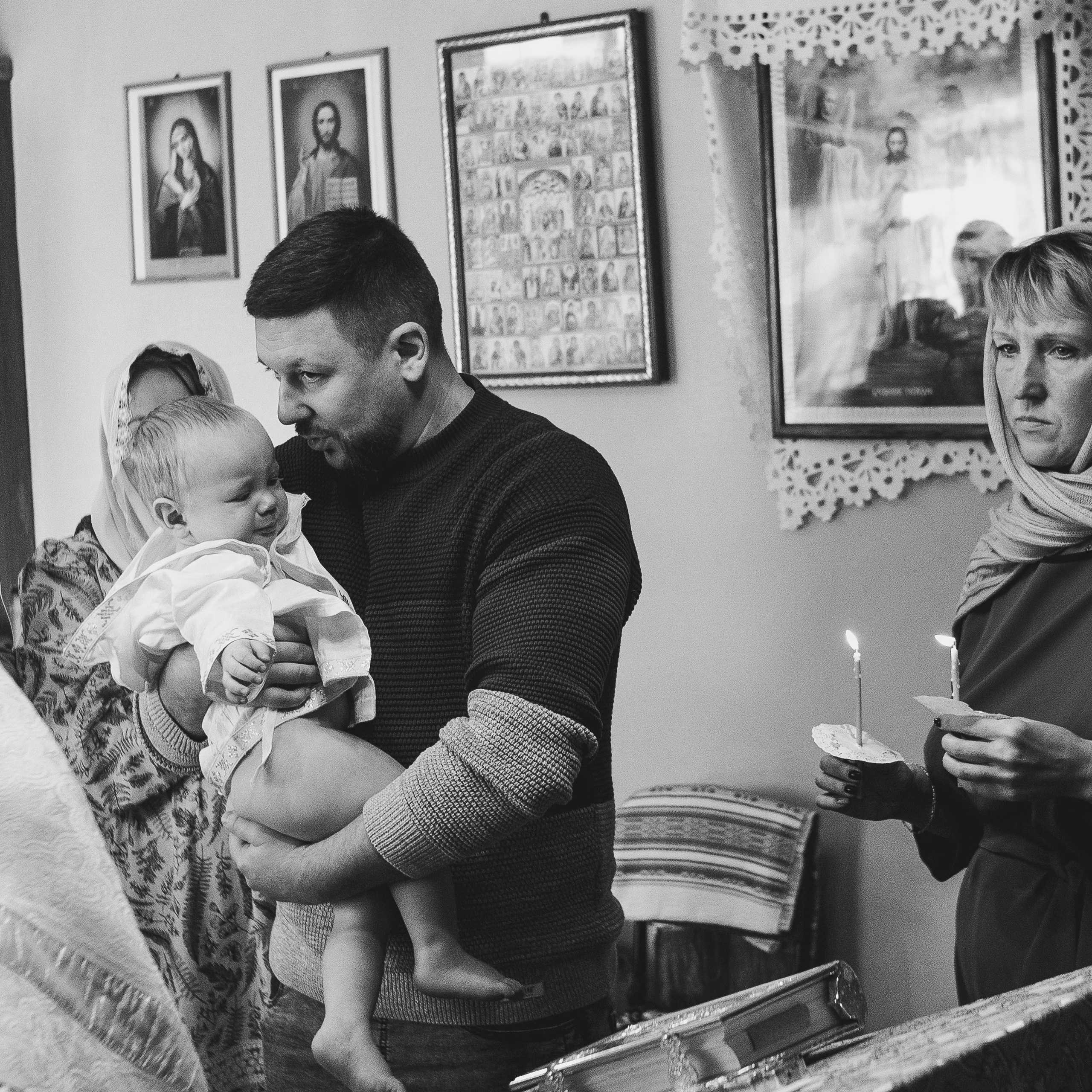 Крещение (Православный Храм святителя Николая Чудотворца на Рогожкой кладбище). Фотограф в Москве