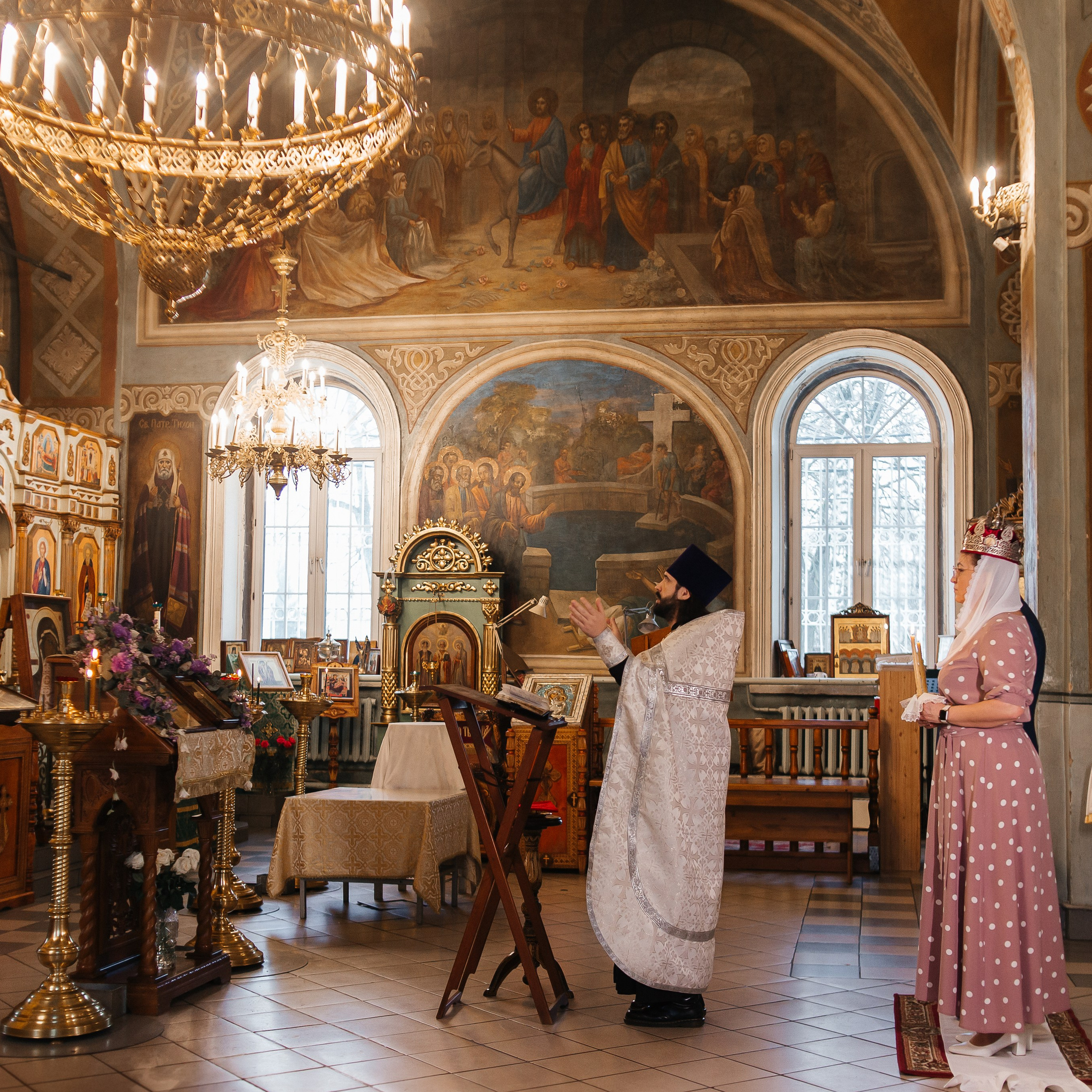 Венчание Ольга и Михаил. Фотограф в Москве