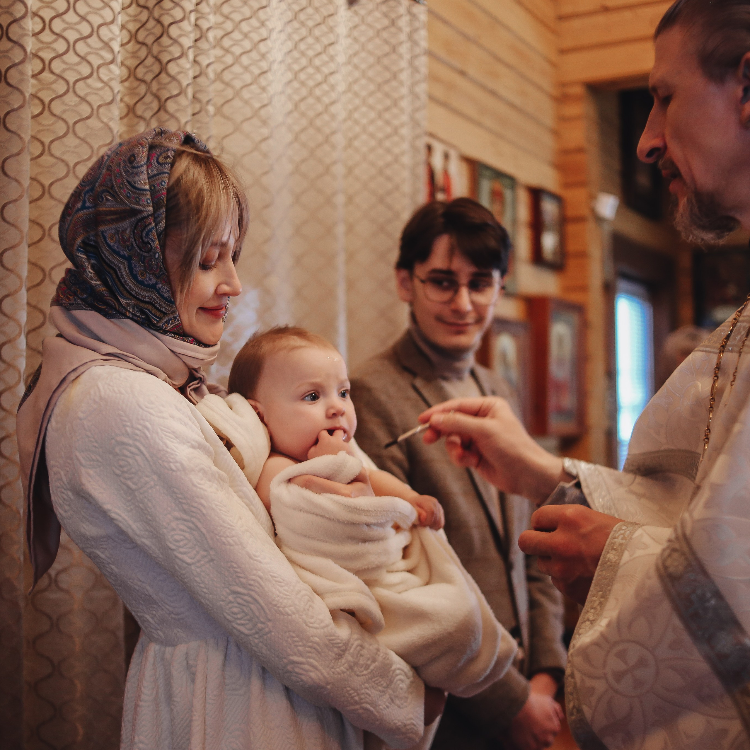 Таинство Крещения. Фотограф в Москве
