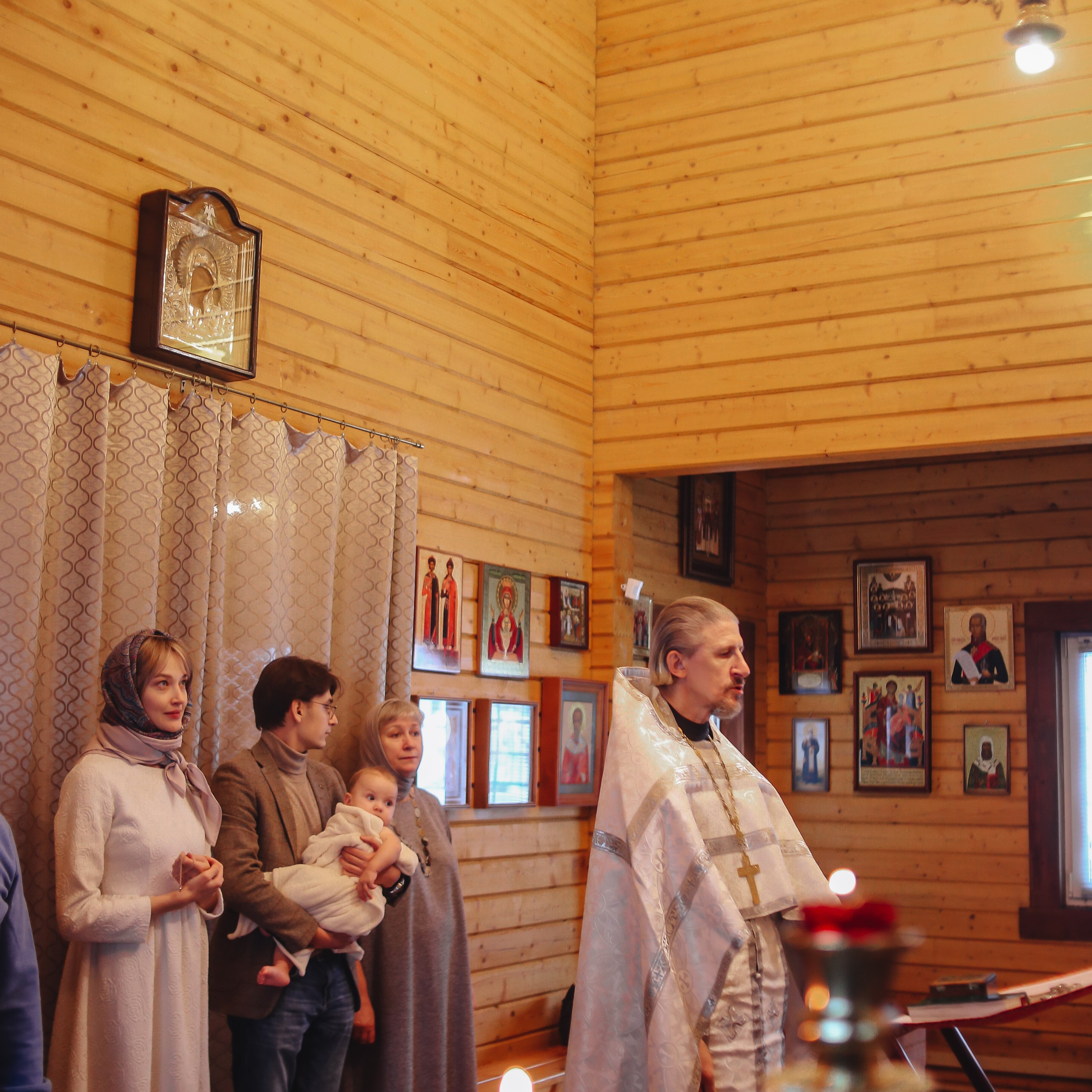 Таинство Крещения. Фотограф в Москве