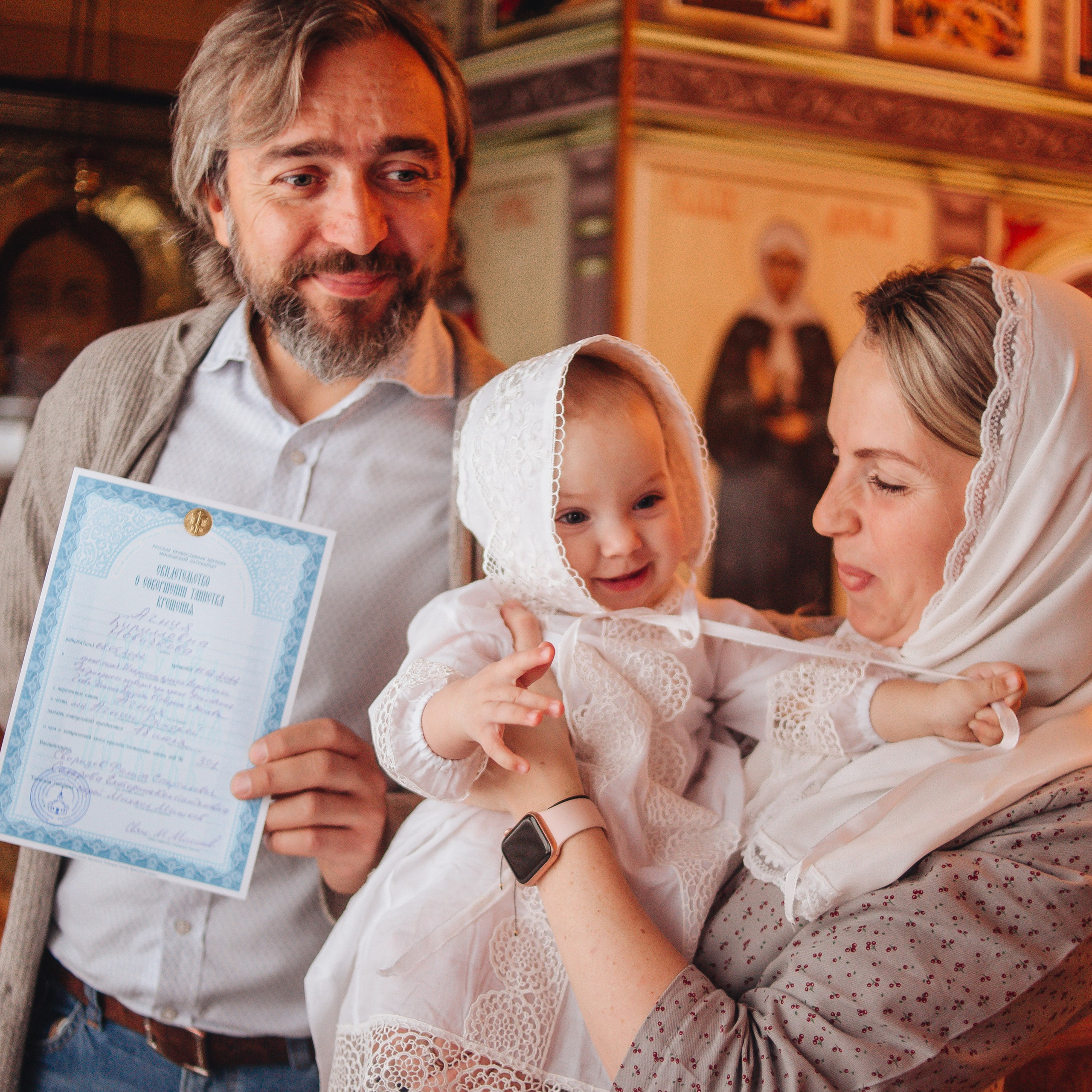 Таинство Крещения. Фотограф в Москве