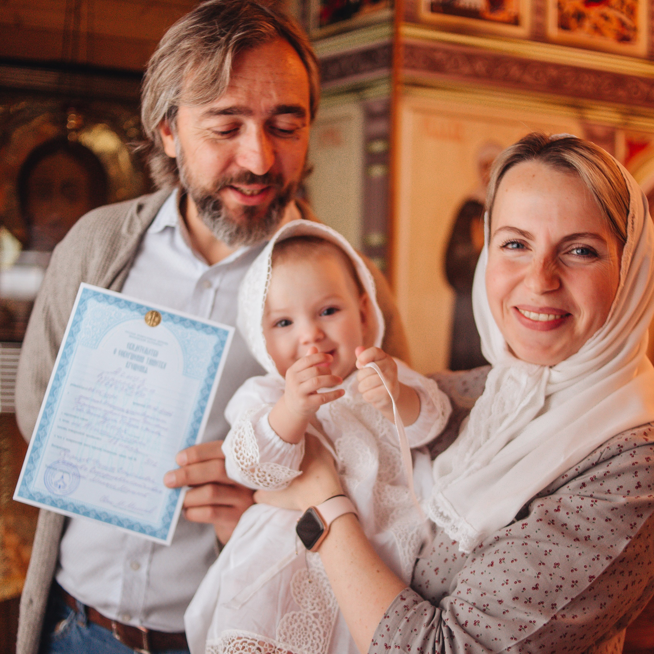 Таинство Крещения. Фотограф в Москве