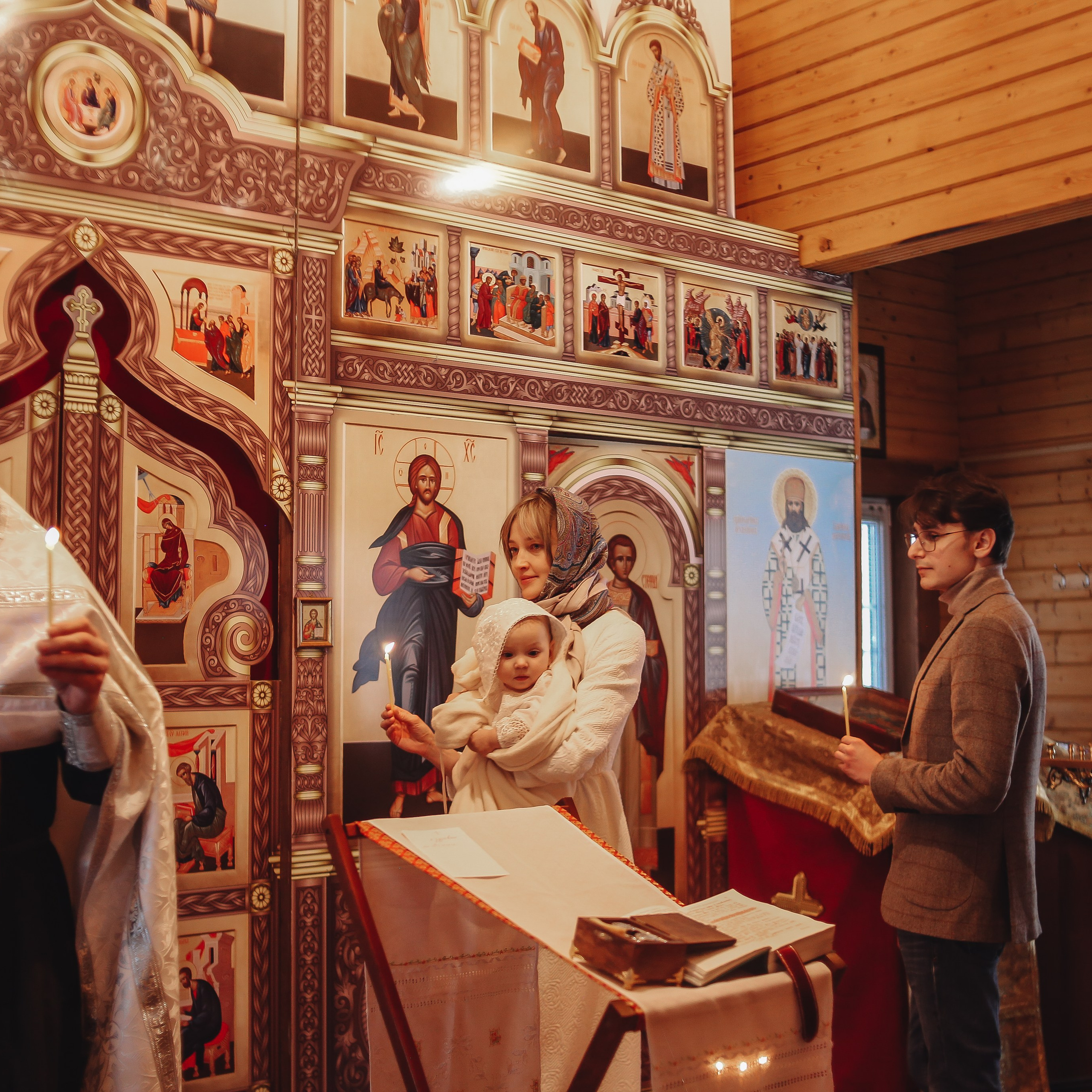 Таинство Крещения. Фотограф в Москве