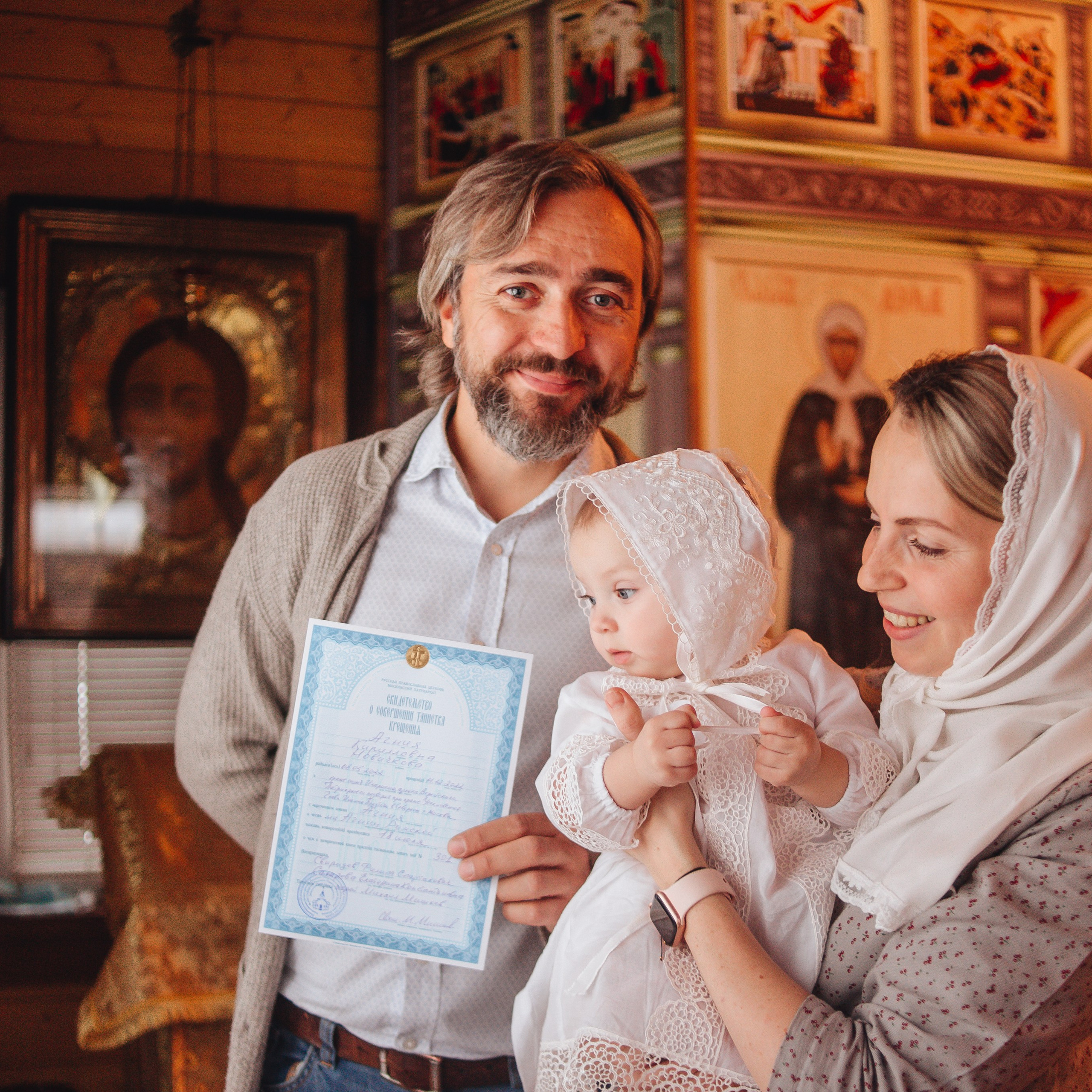 Таинство Крещения. Фотограф в Москве