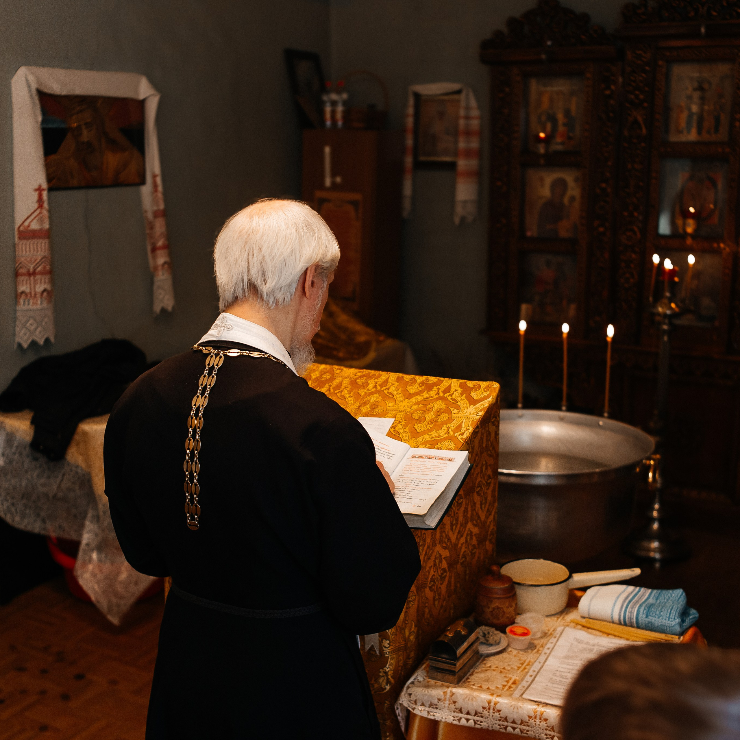 Крещение (Православный Храм святителя Николая Чудотворца на Рогожкой кладбище). Фотограф в Москве