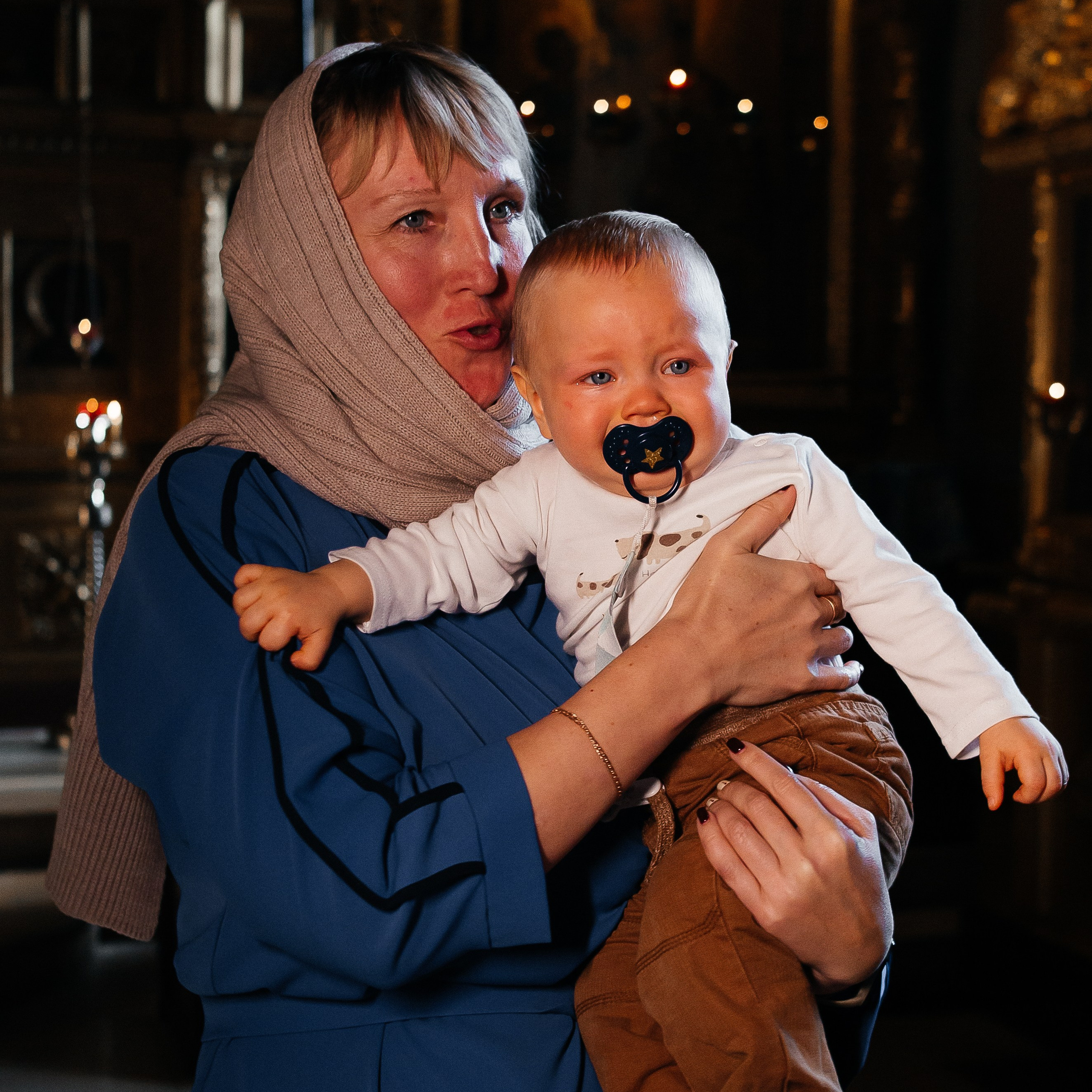 Крещение (Православный Храм святителя Николая Чудотворца на Рогожкой кладбище). Фотограф в Москве