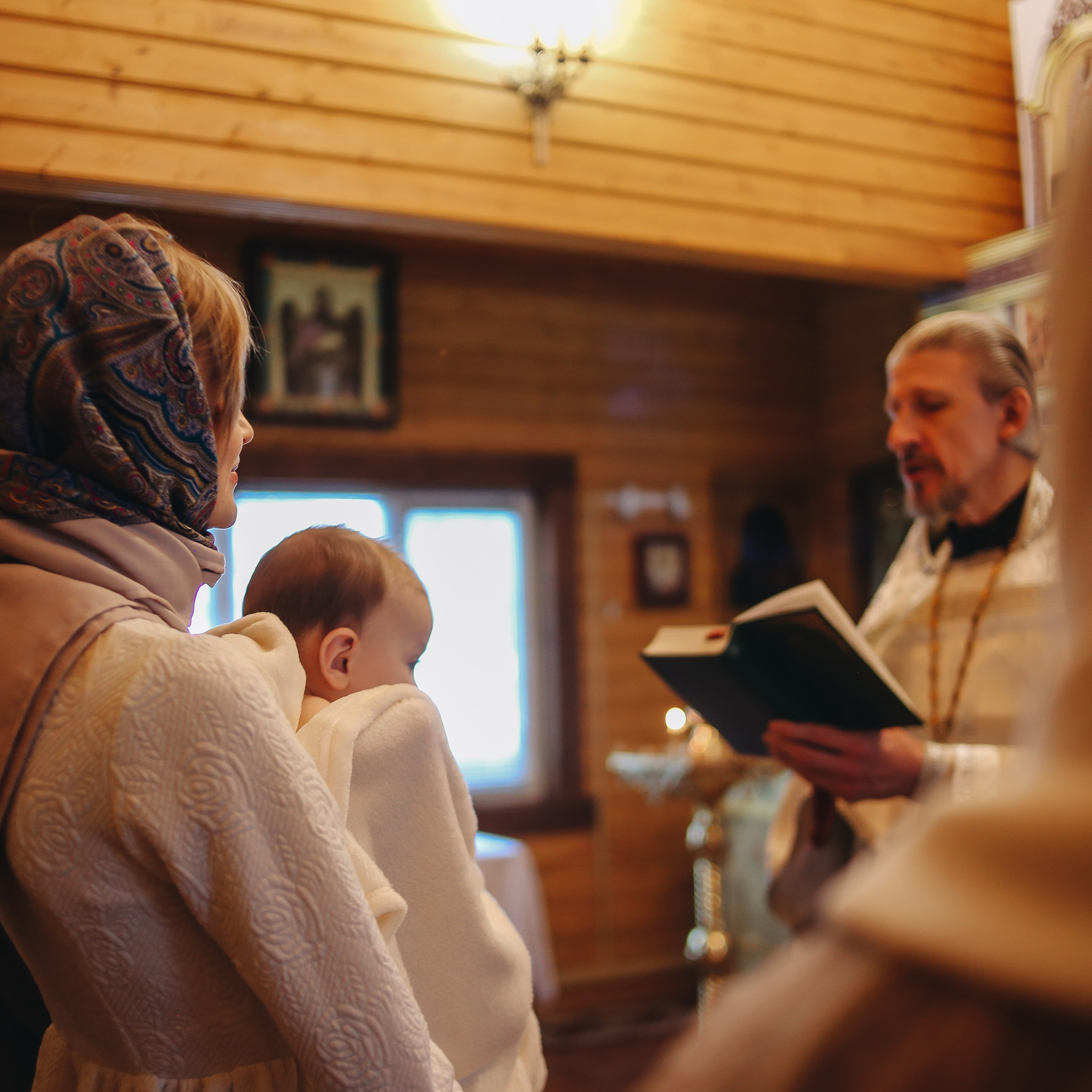 Таинство Крещения. Фотограф в Москве