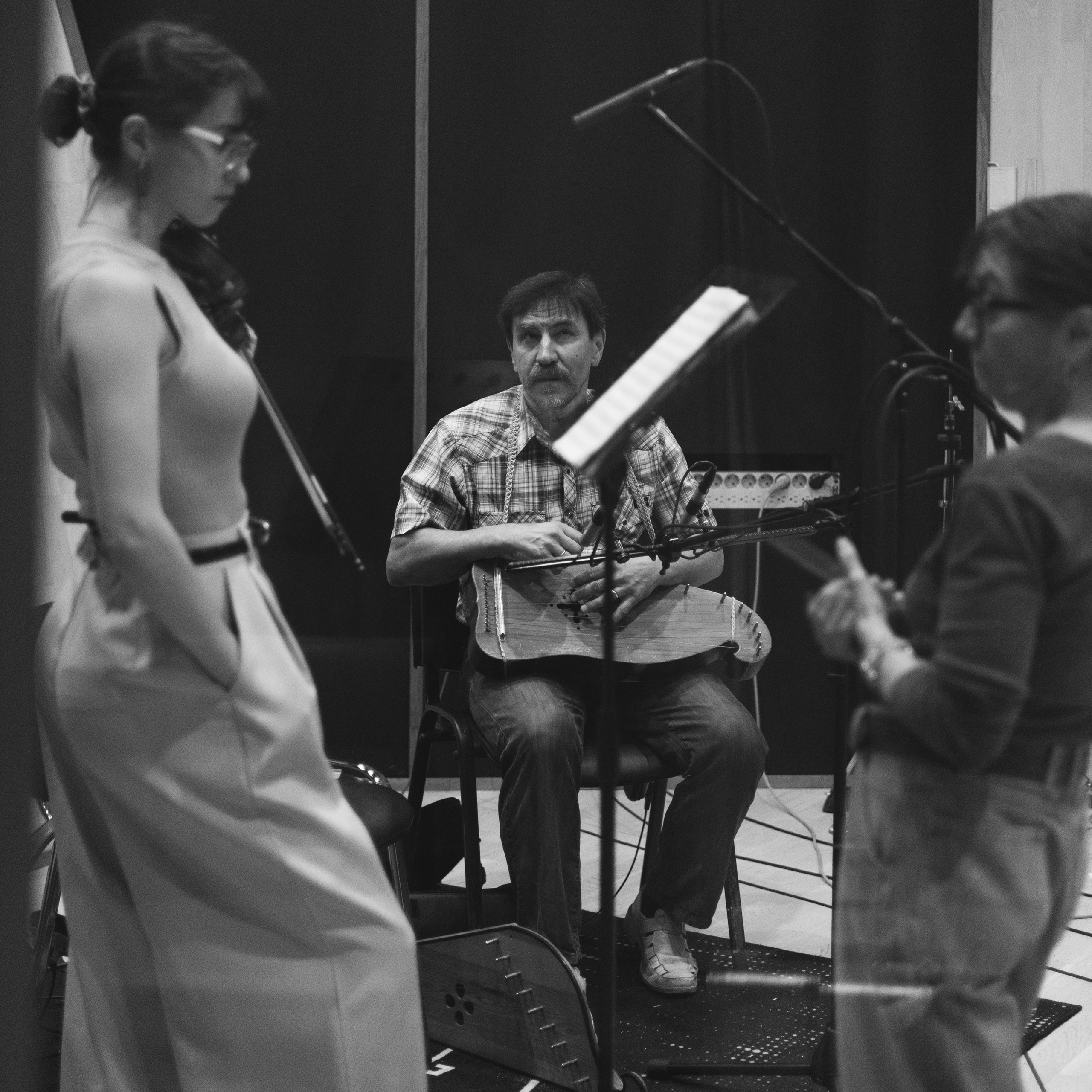 Запись фольклорного ансамбля для короткометражного фильма «Тарантас»