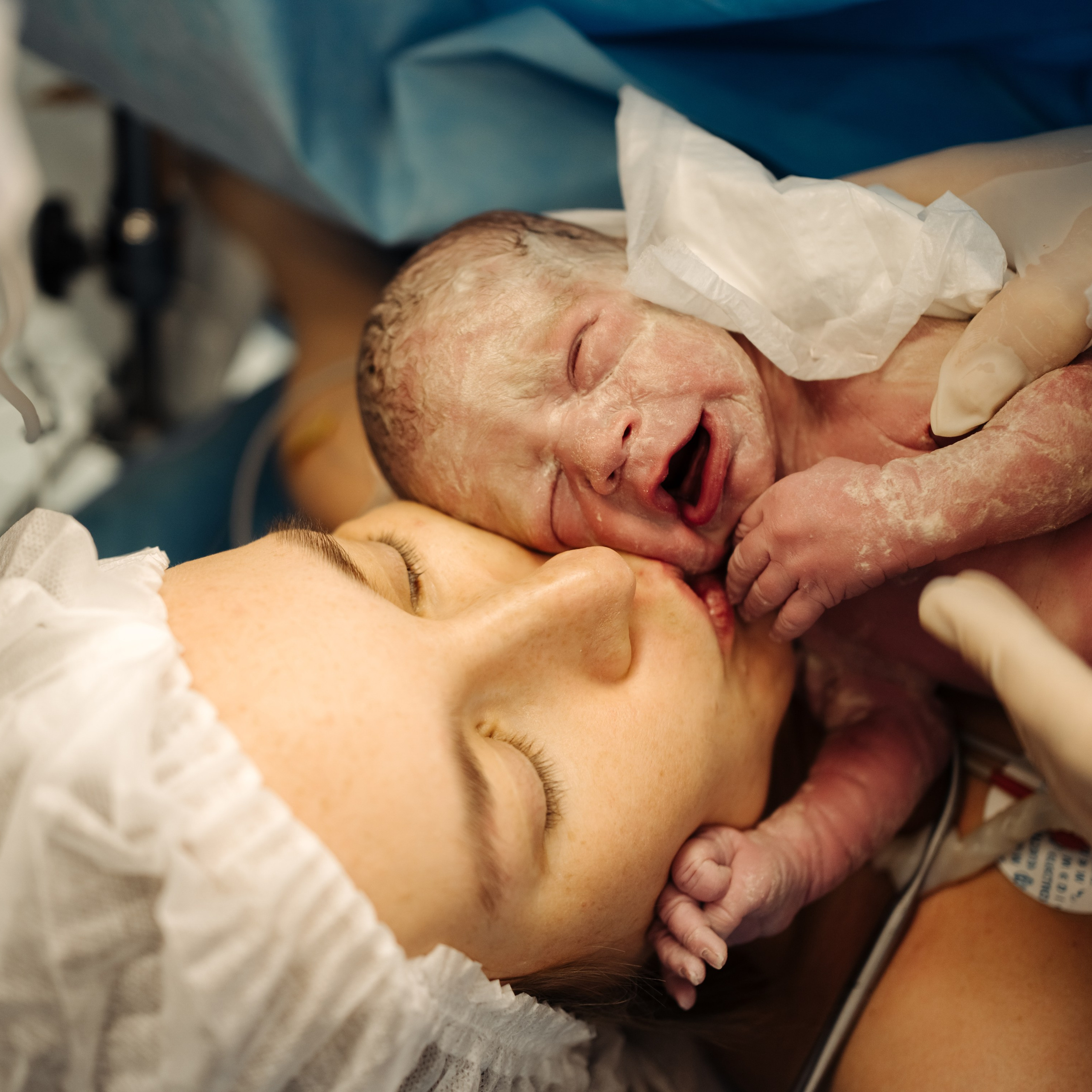 Съемка родов цвет