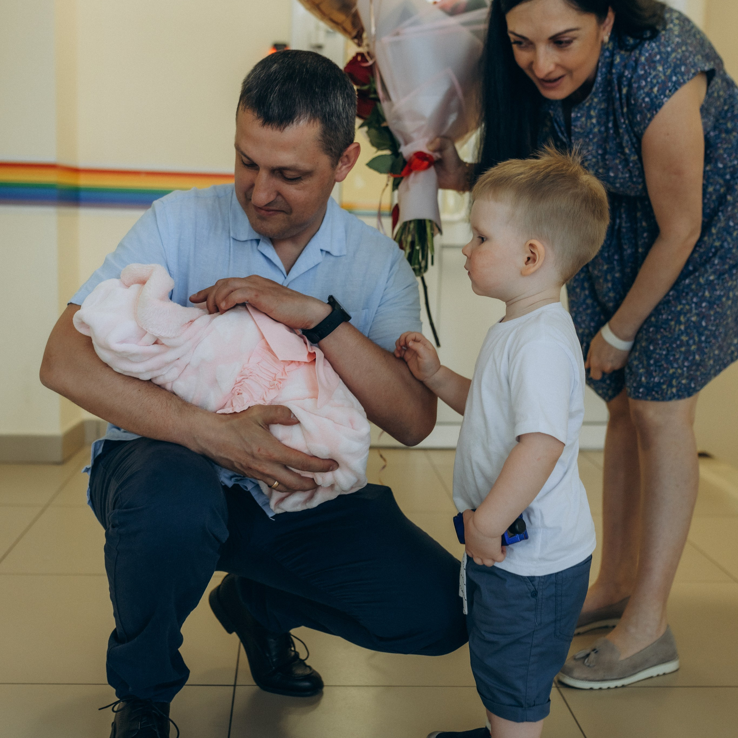 Встреча мамы и малышки