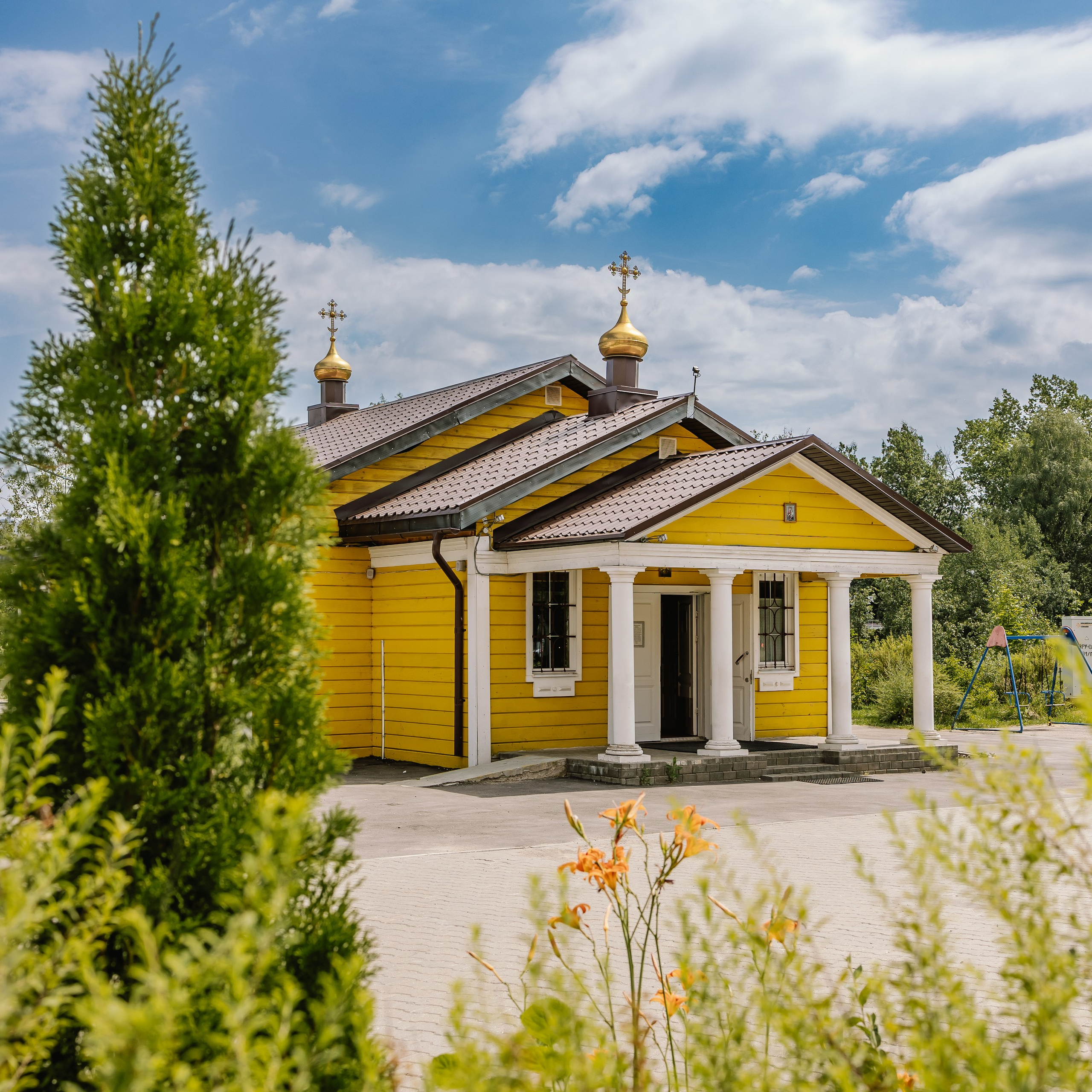 Крещение г. Московский в Церкви Андрея Боголюбского