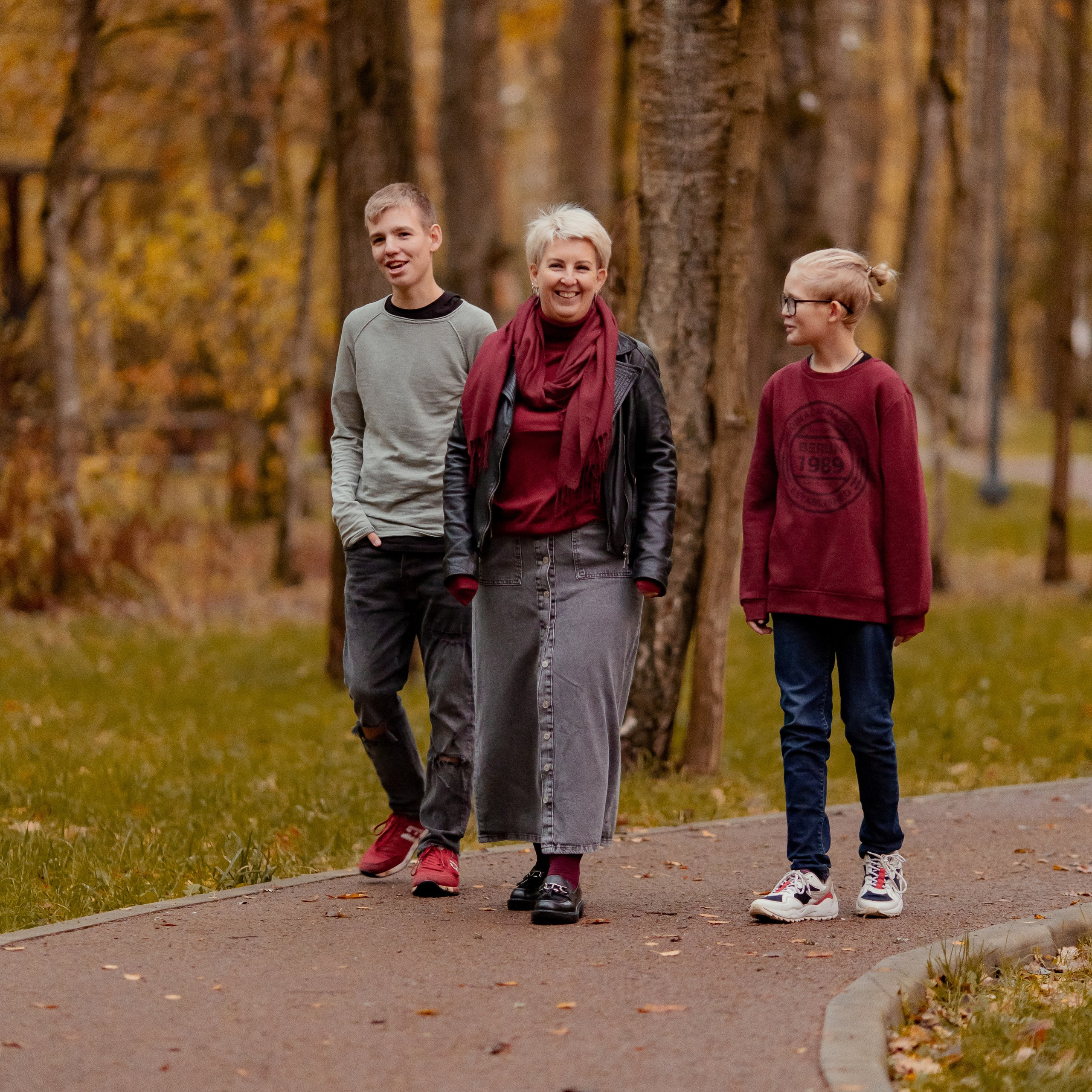 Юля и сыновья