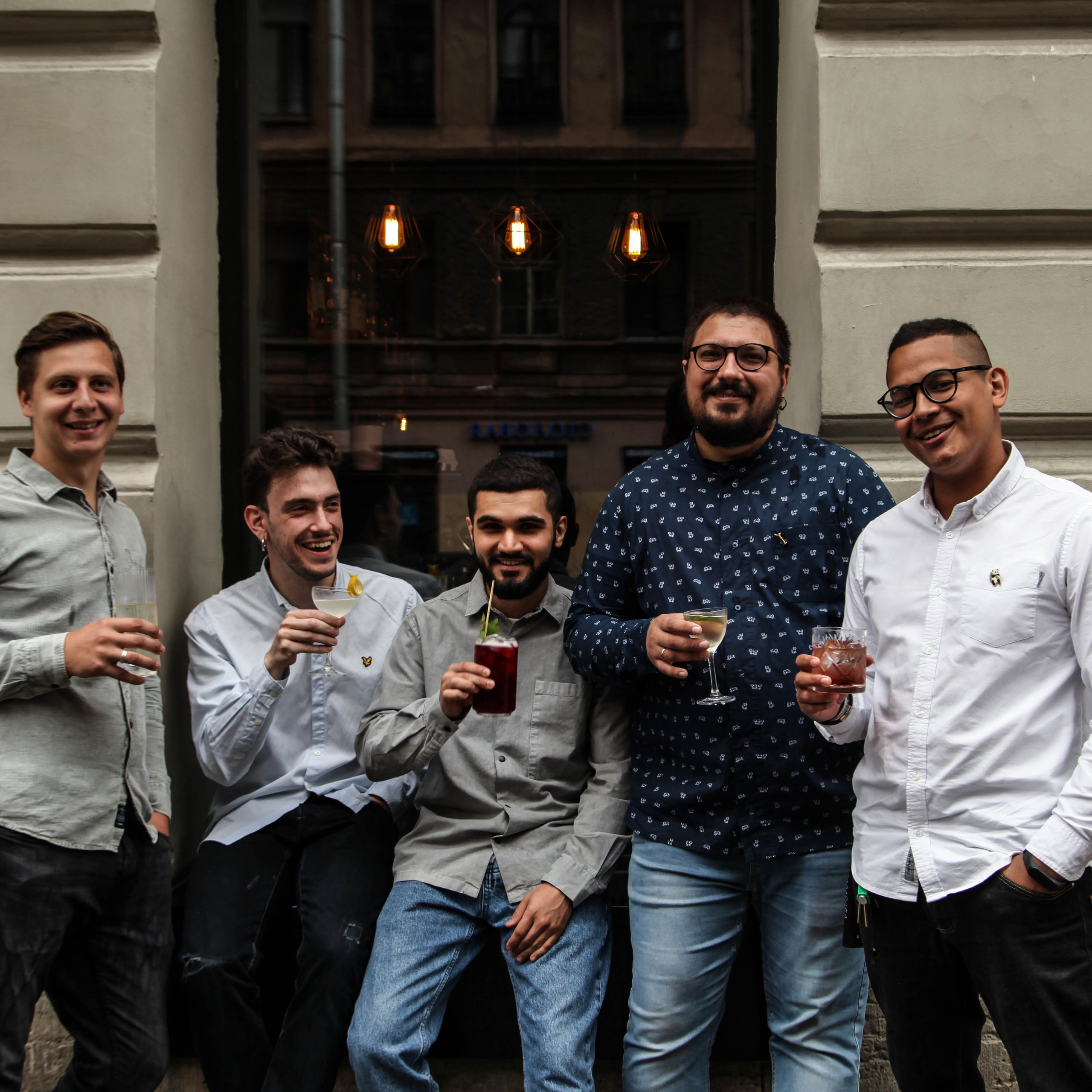 Бар Imbibe | Съемка команды