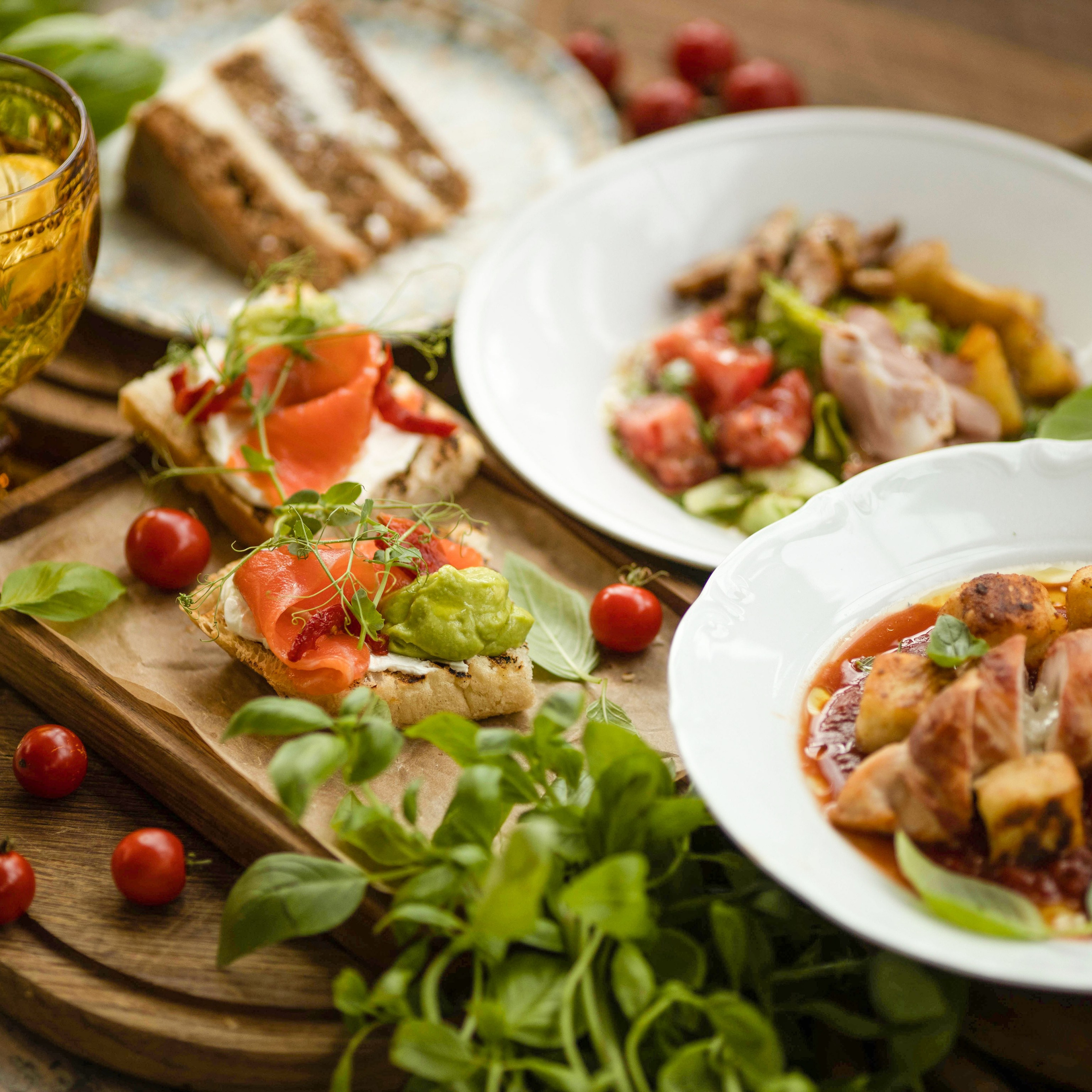 Меню для ресторана Donna Olivia