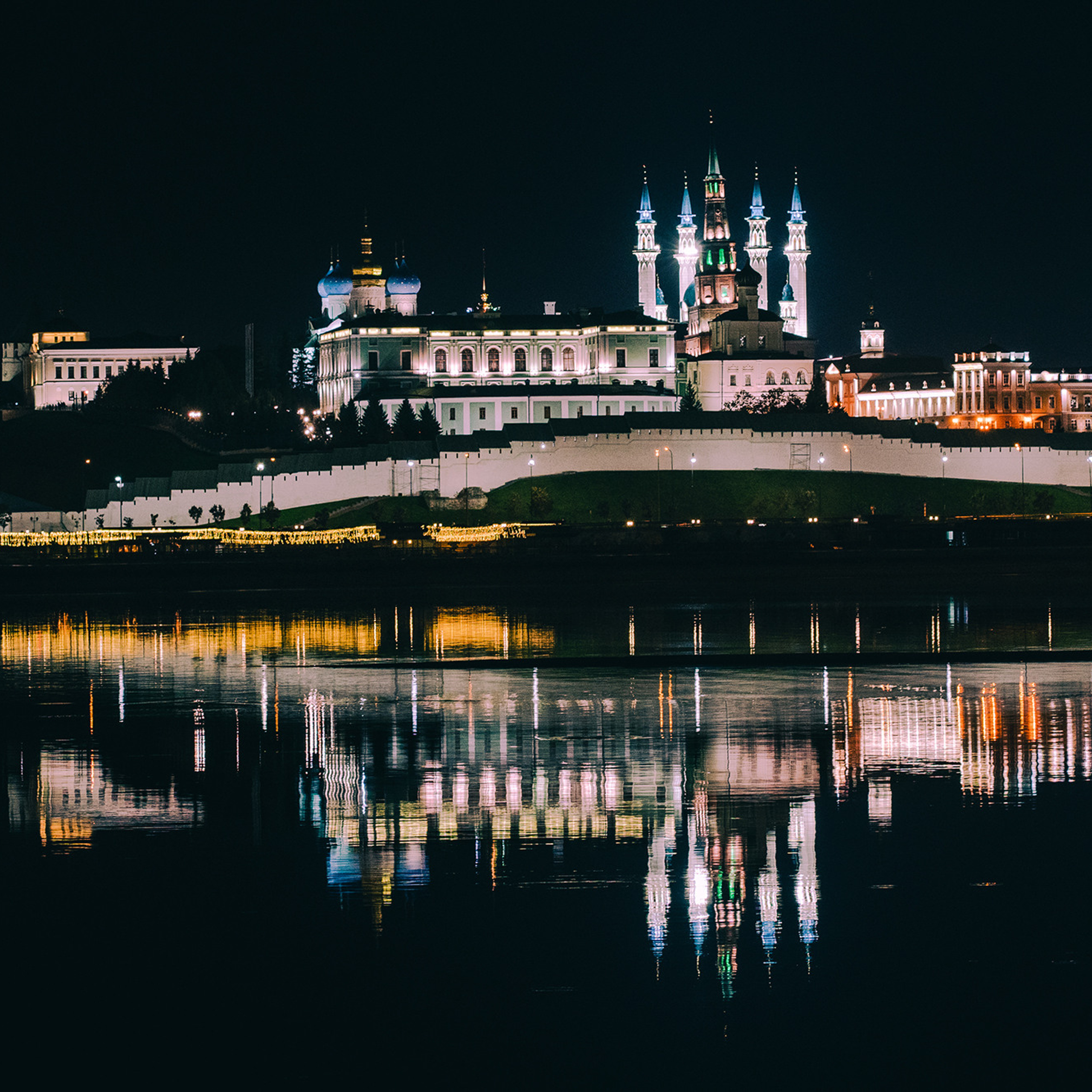 Ночная Казань