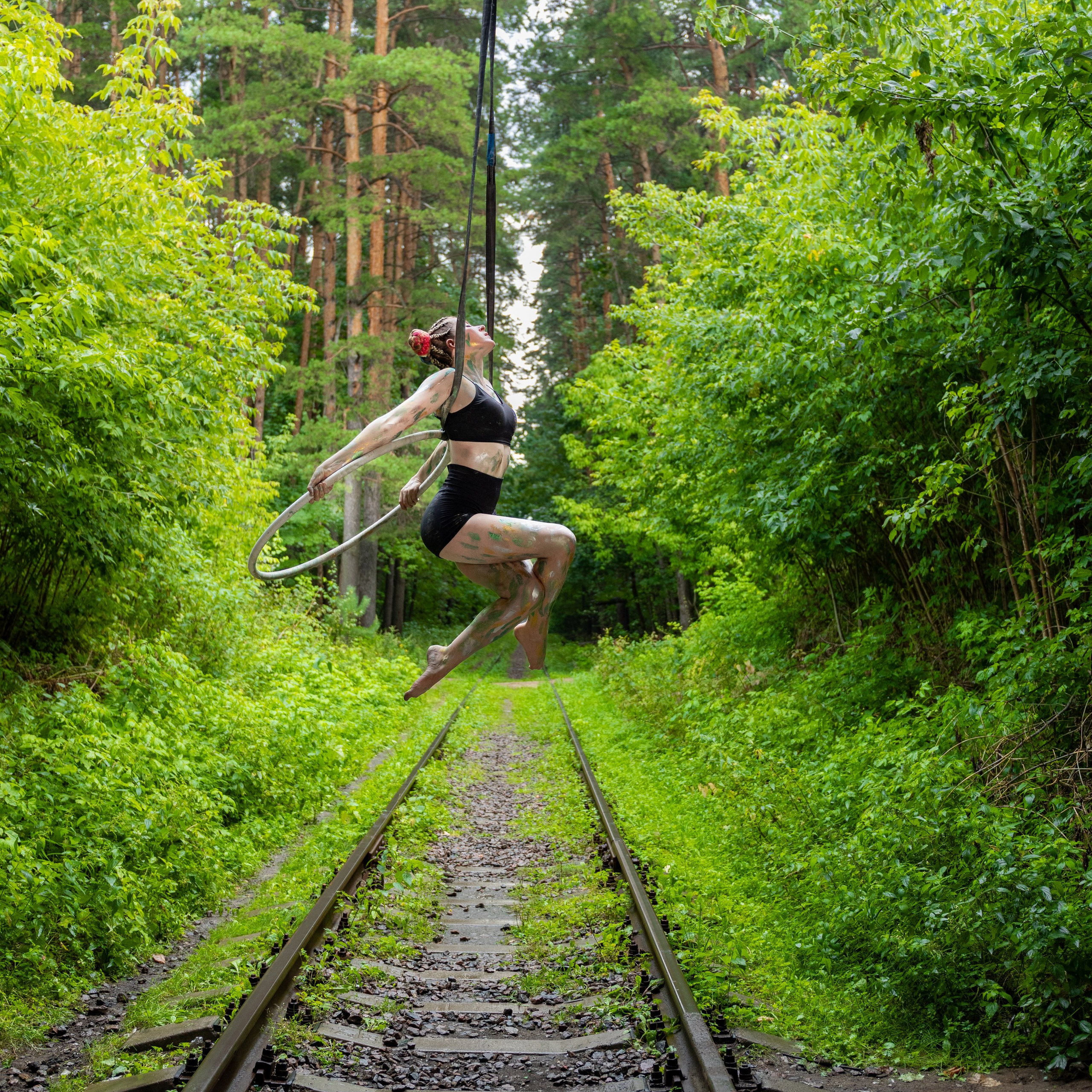 Pole dance, воздушная гимнастика. Фотограф Николай Т