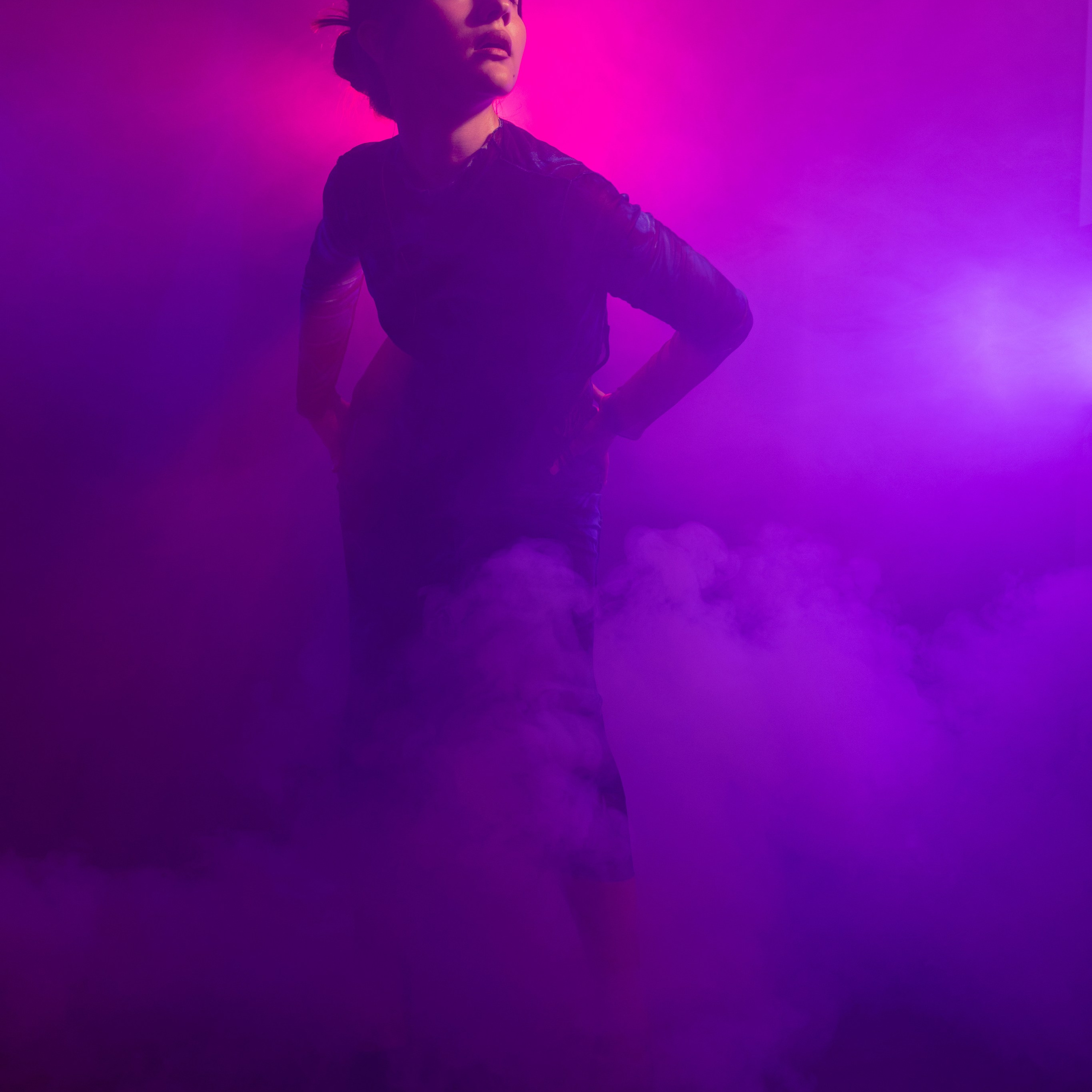 Портрет в дыму. Фотограф Николай Т