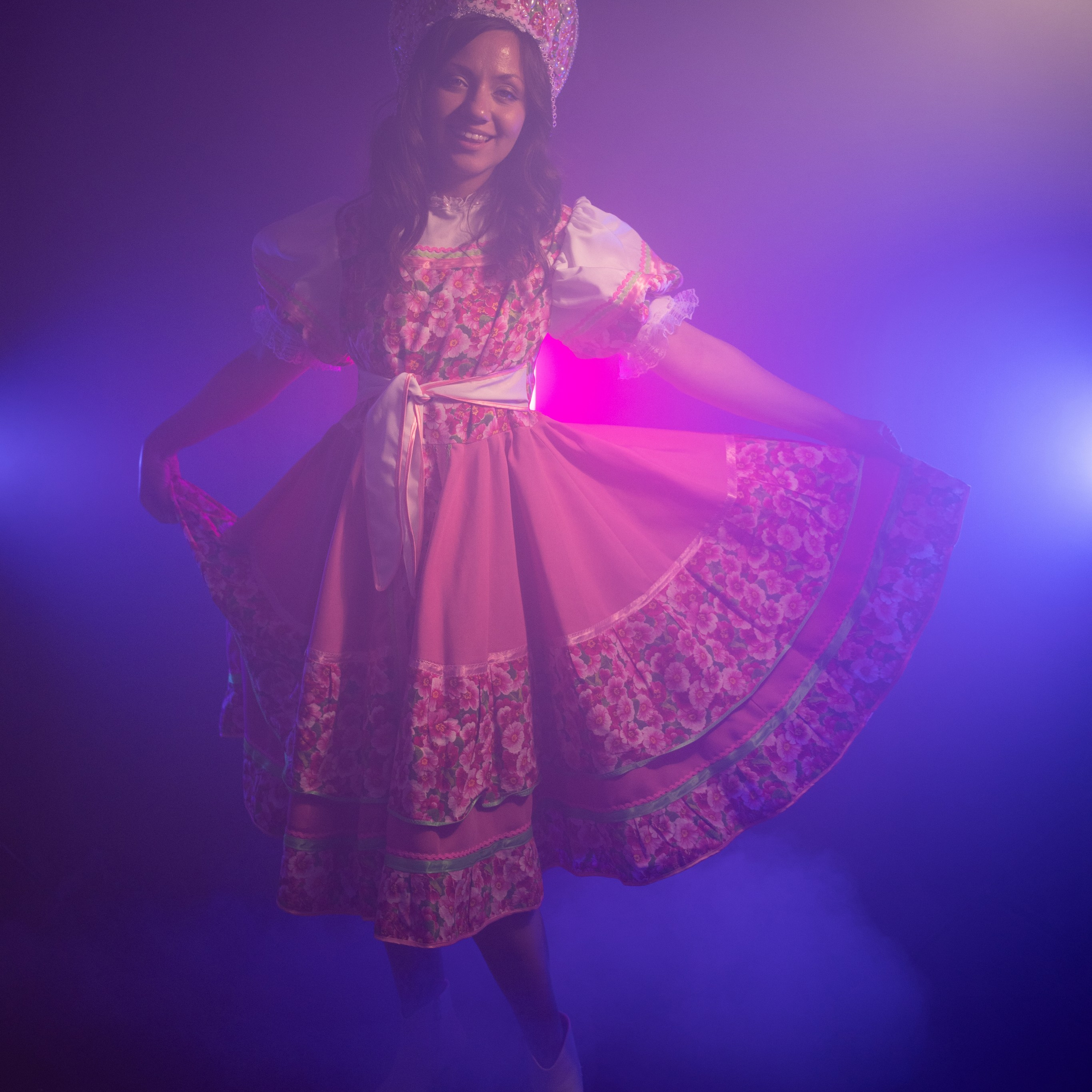 Портрет в дыму. Фотограф Николай Т