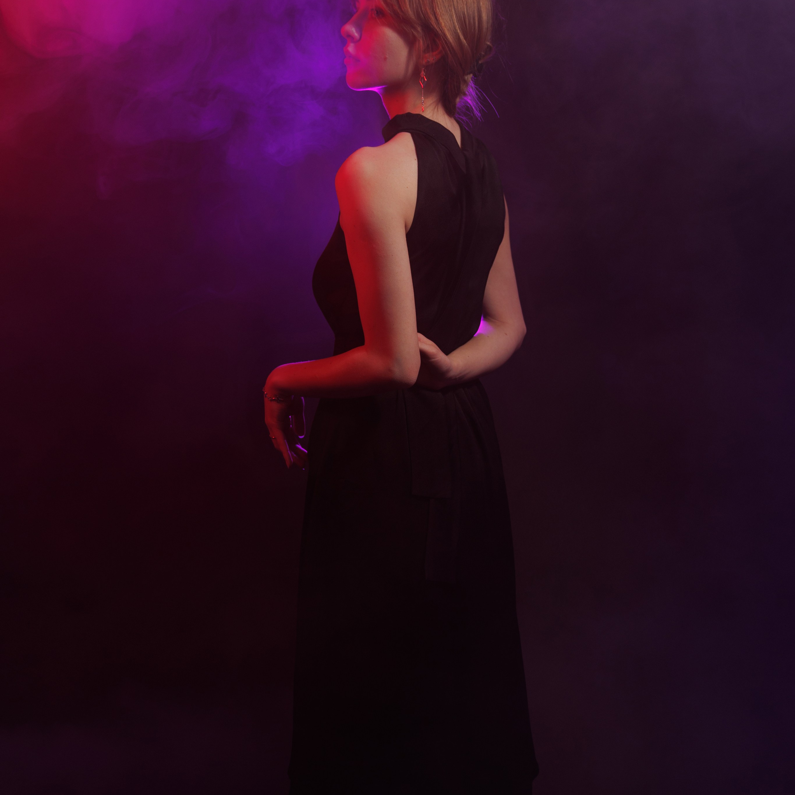 Портрет в дыму. Фотограф Николай Т