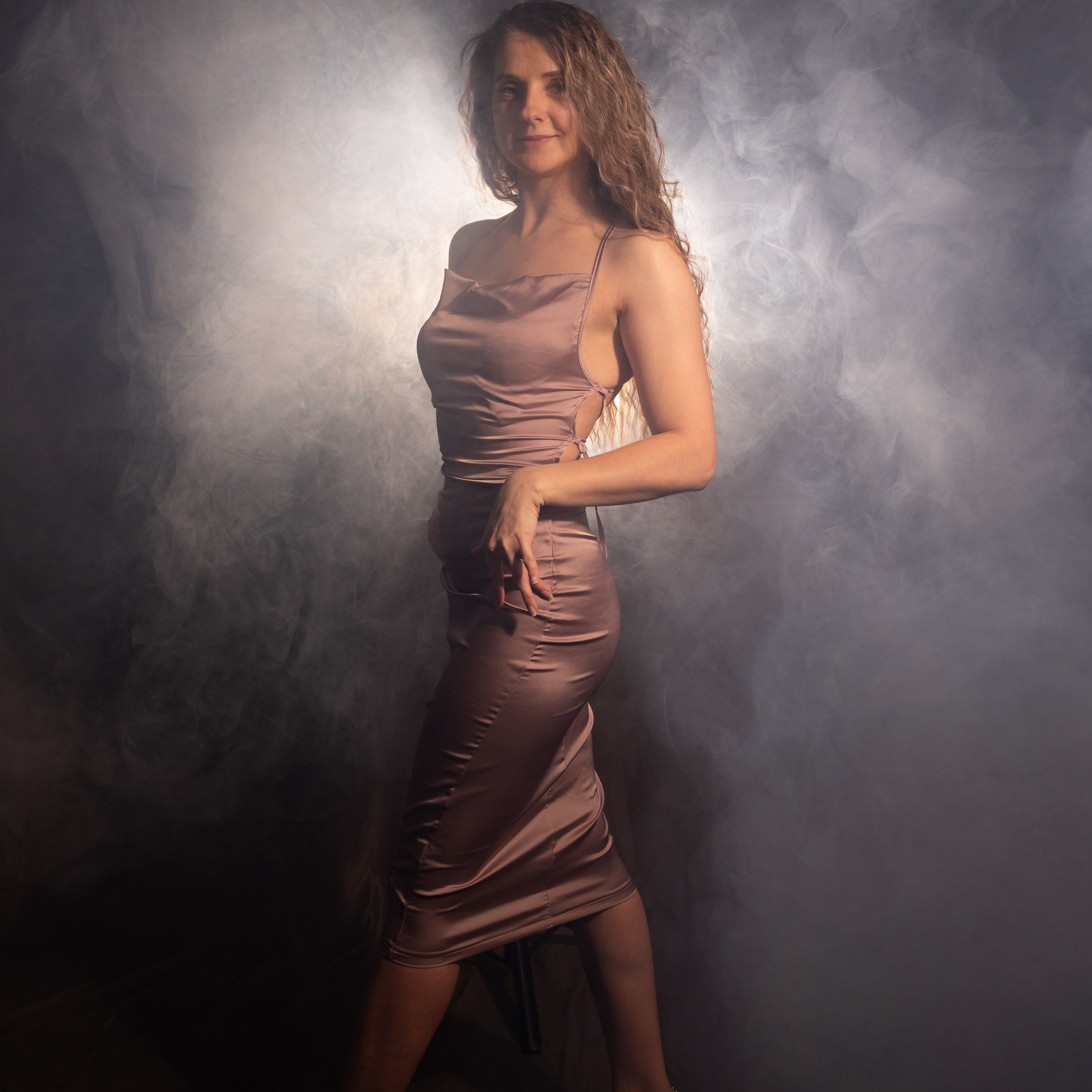 Портрет в дыму. Фотограф Николай Т