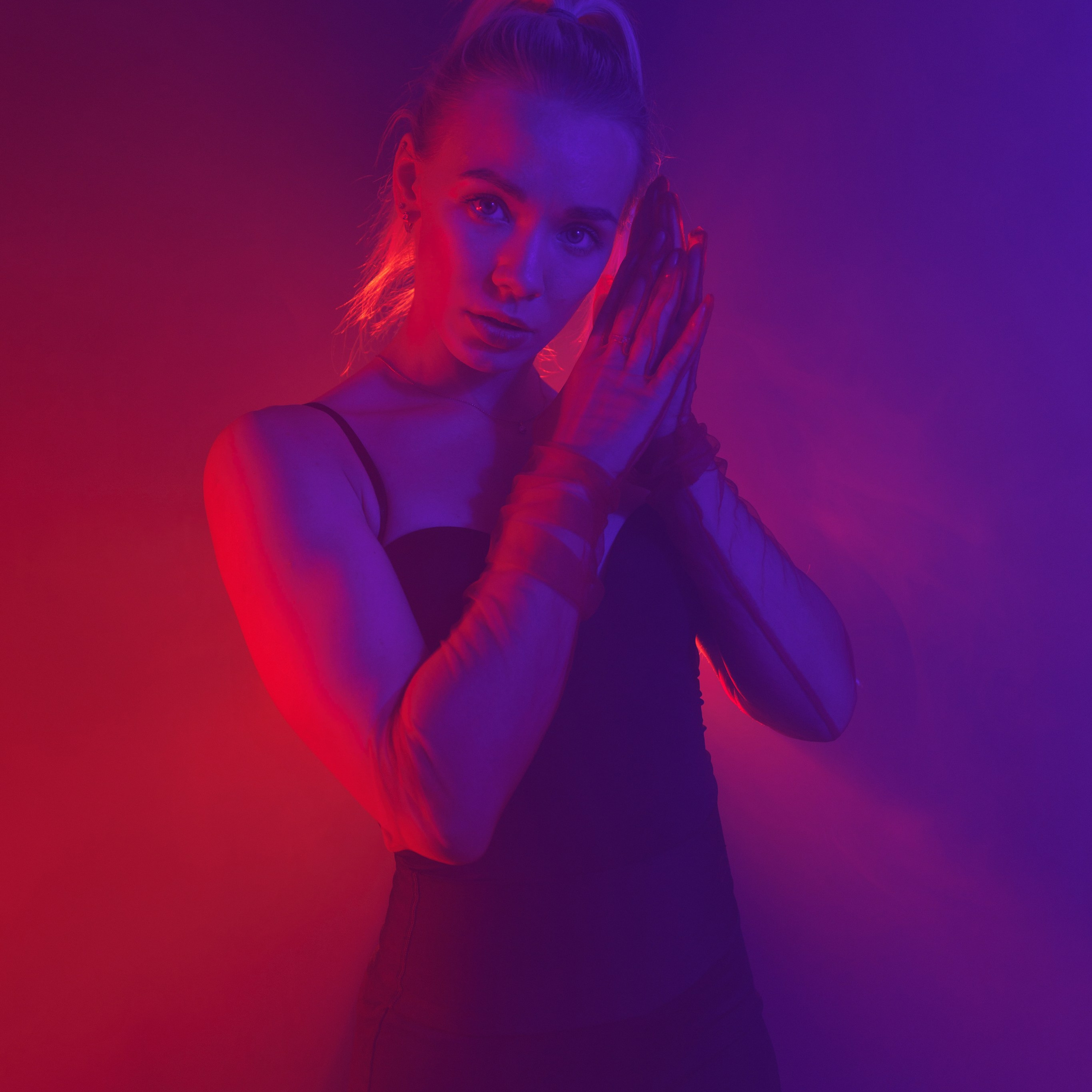 Портрет в дыму. Фотограф Николай Т