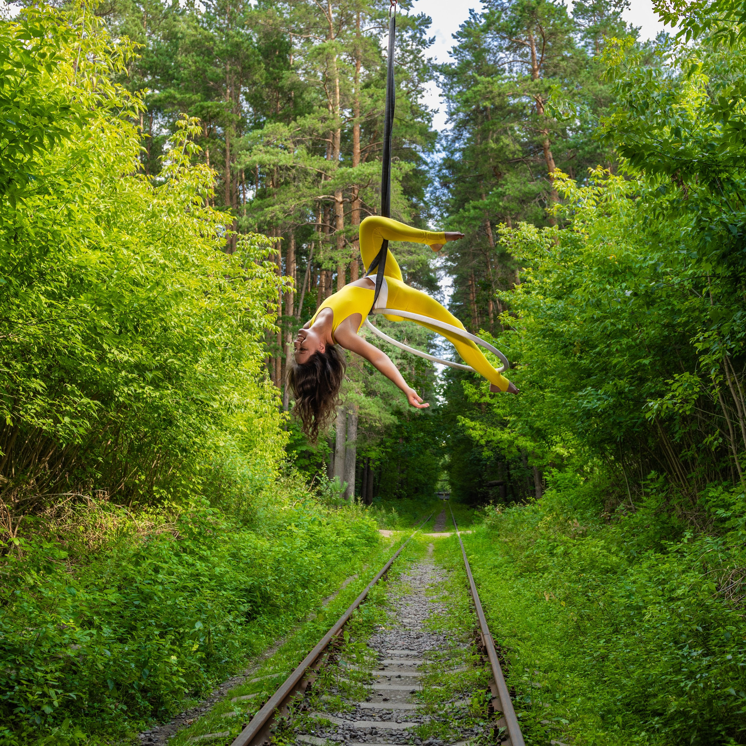 Pole dance, воздушная гимнастика. Фотограф Николай Т