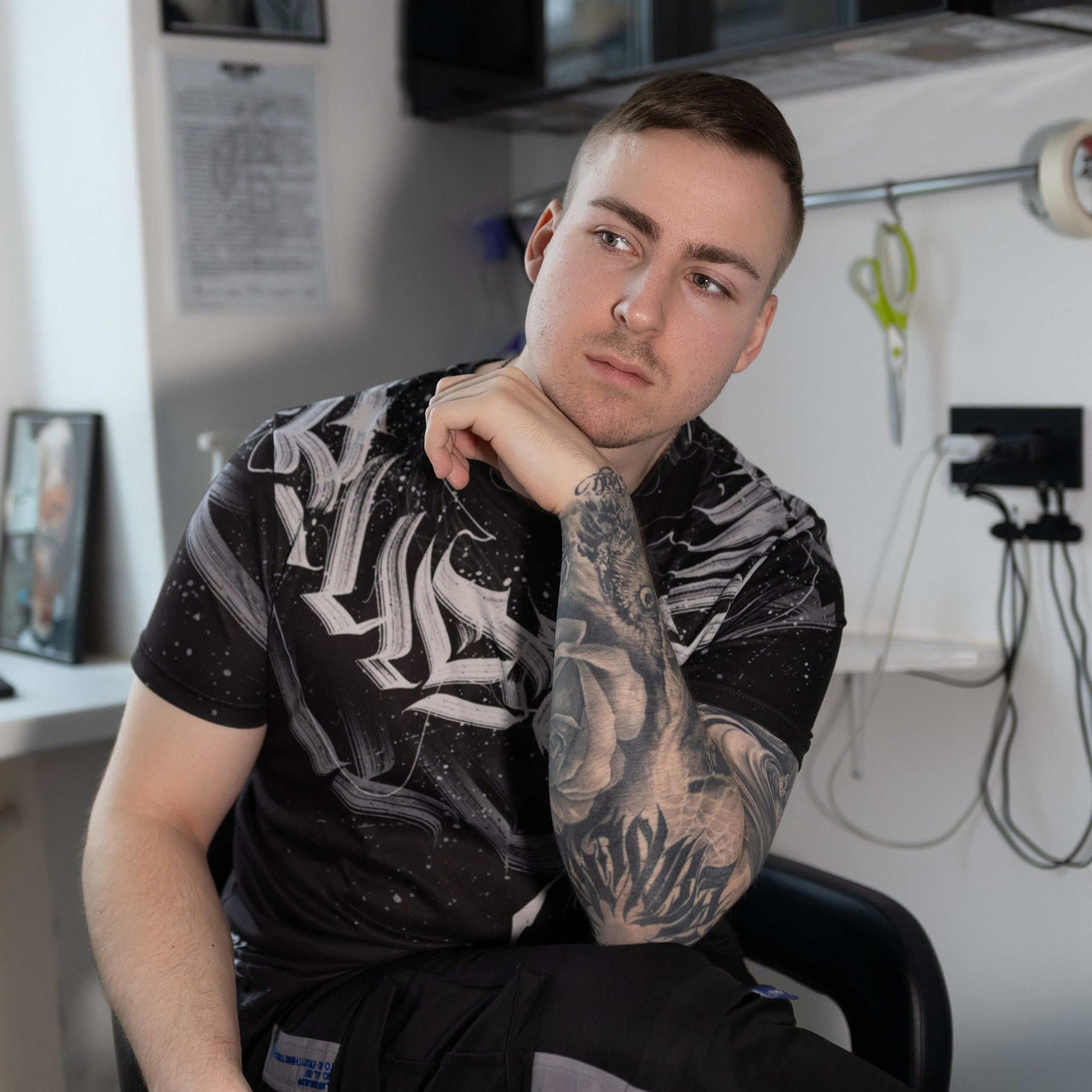 Рабочий портрет. Фотограф Николай Т