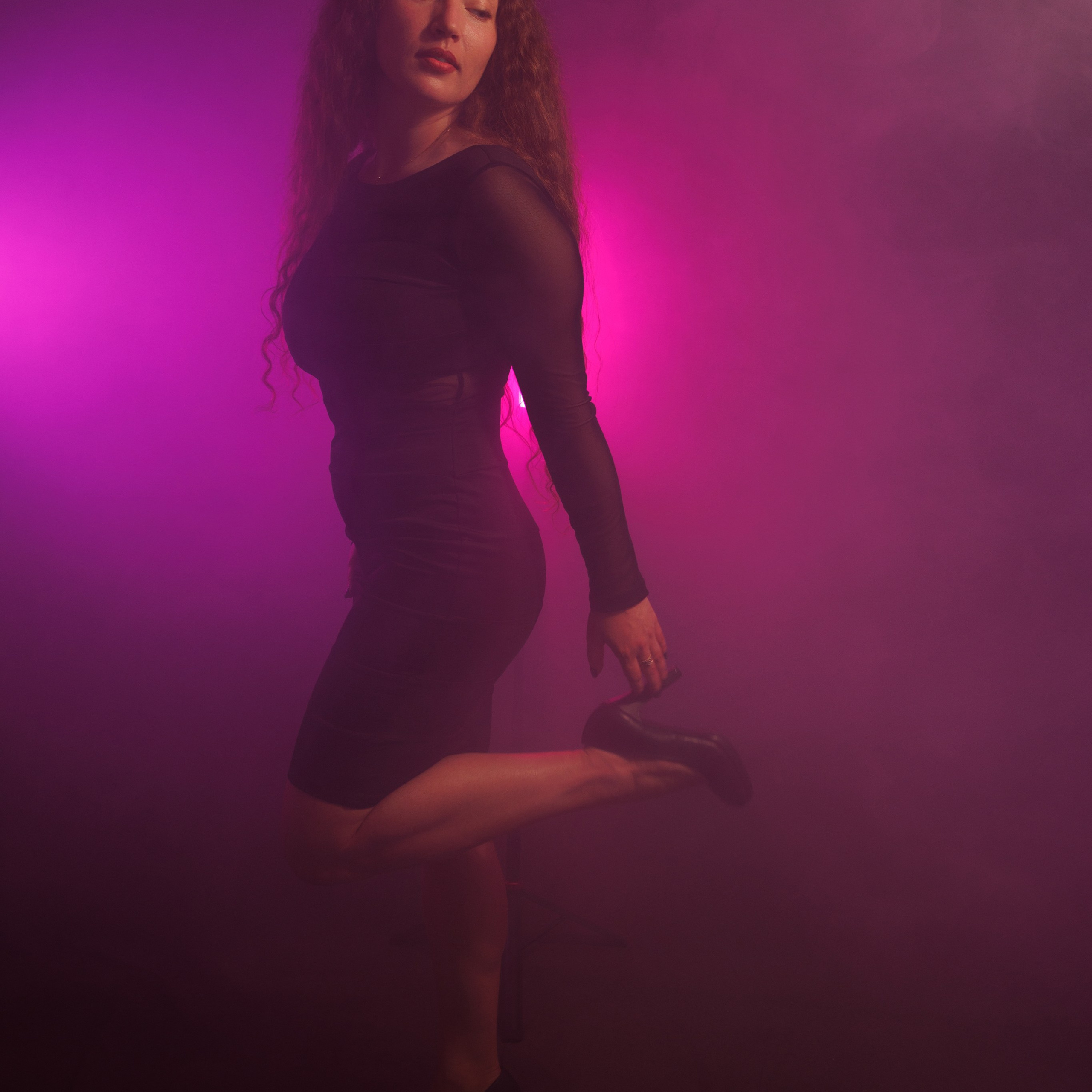 Портрет в дыму. Фотограф Николай Т