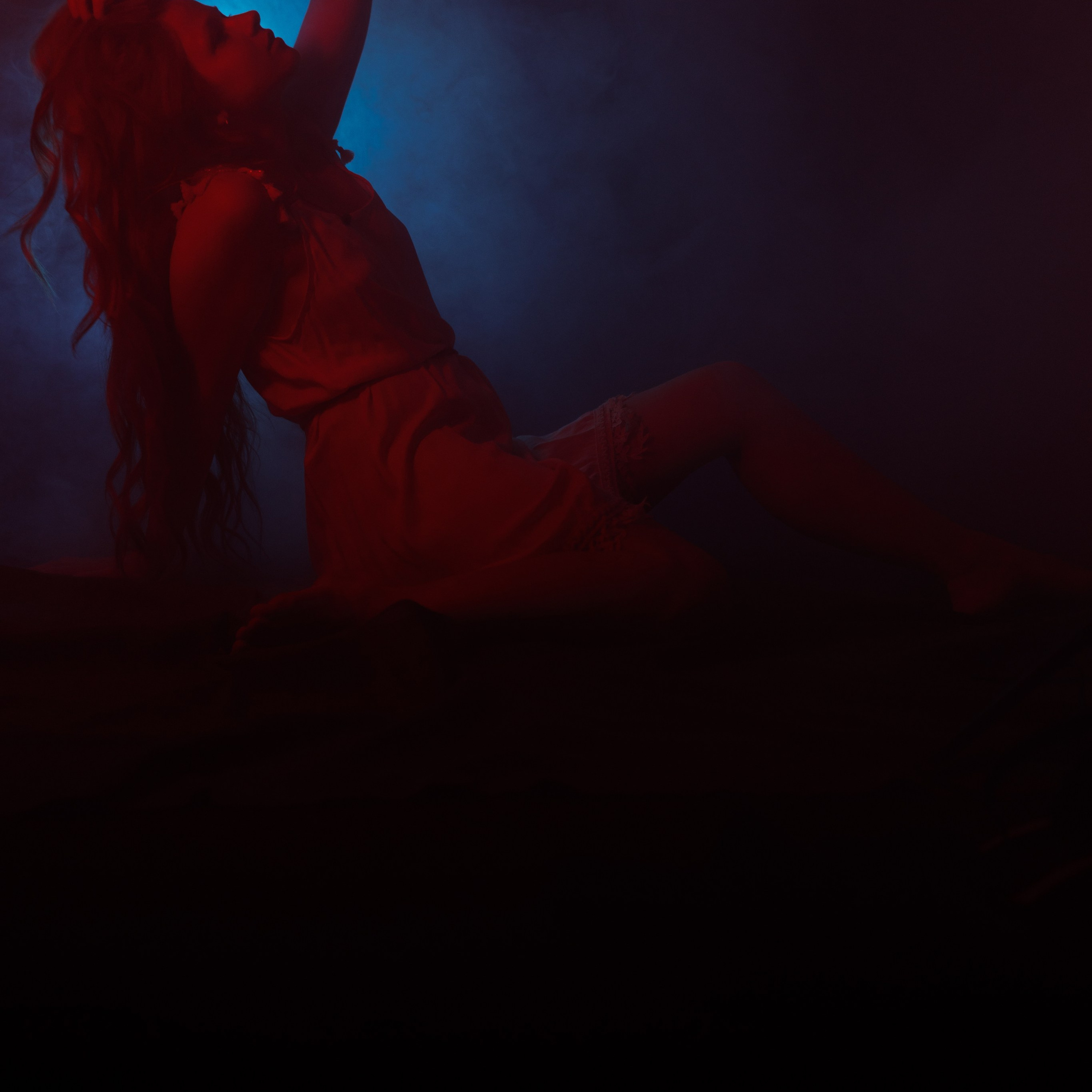 Портрет в дыму. Фотограф Николай Т