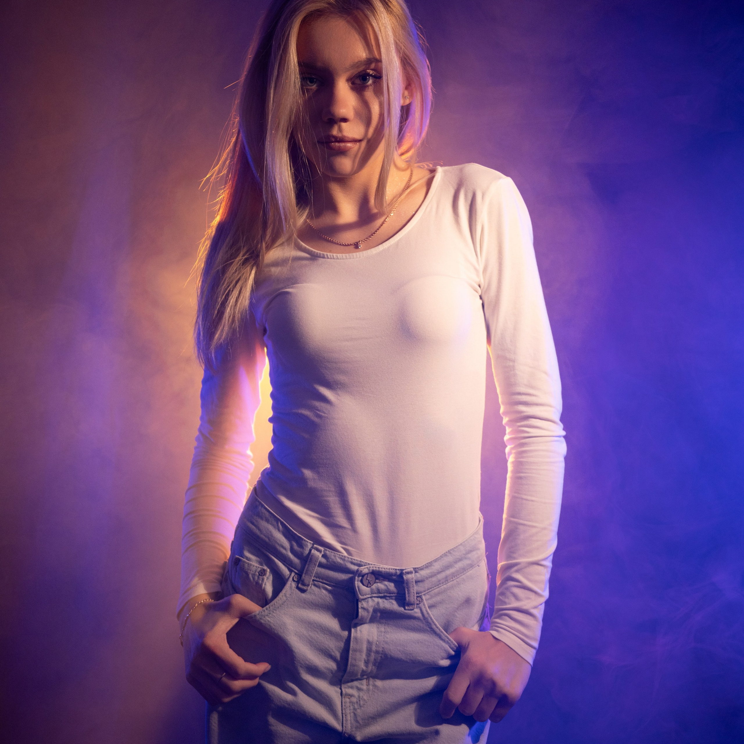 Портрет в дыму. Фотограф Николай Т