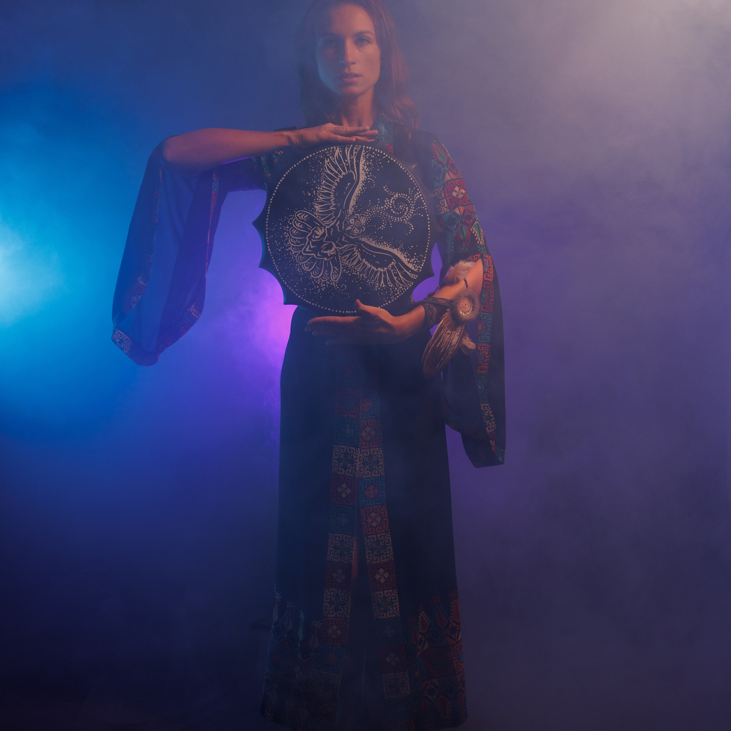 Портрет в дыму. Фотограф Николай Т