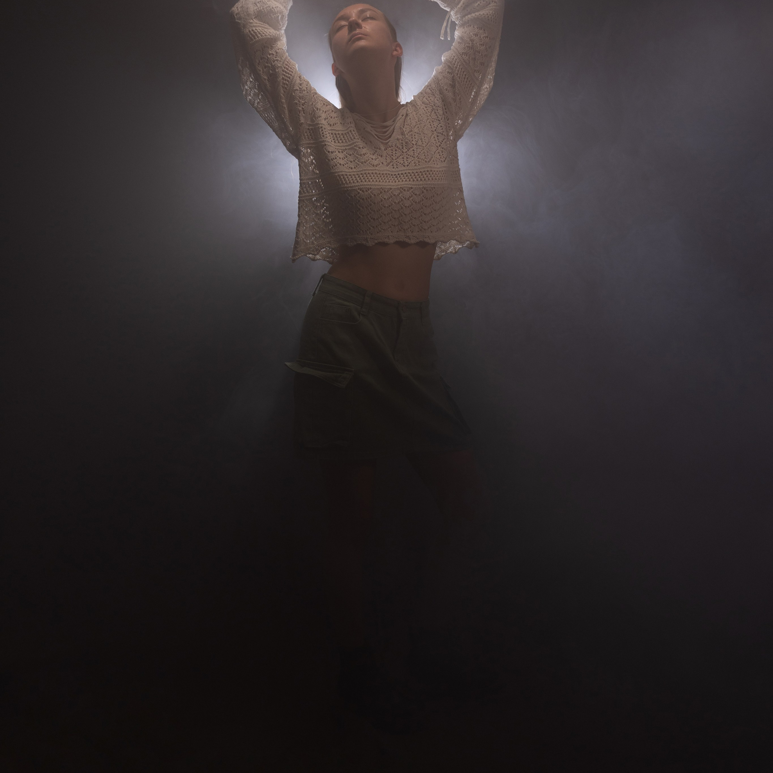 Портрет в дыму. Фотограф Николай Т