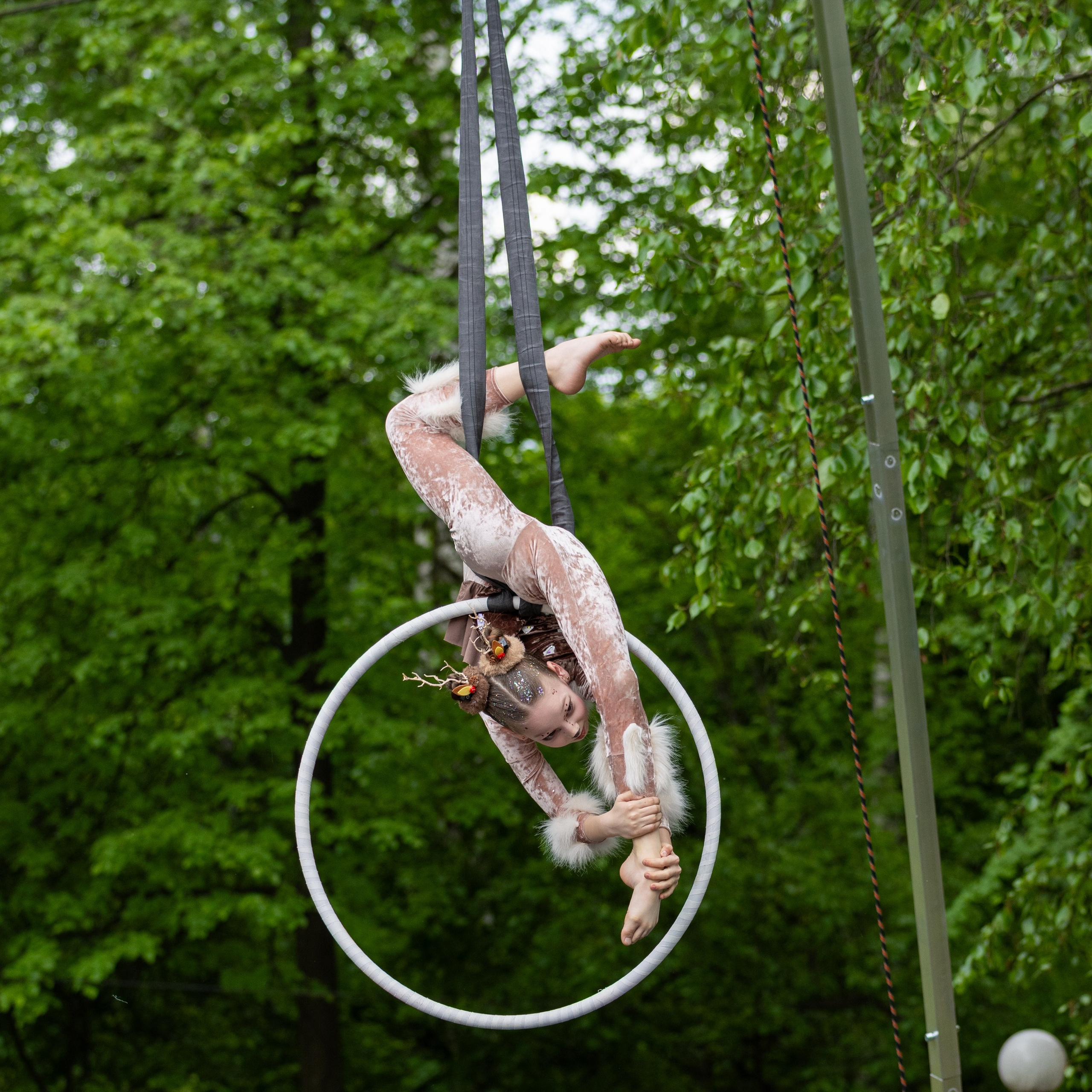 Pole dance, воздушная гимнастика. Фотограф Николай Т