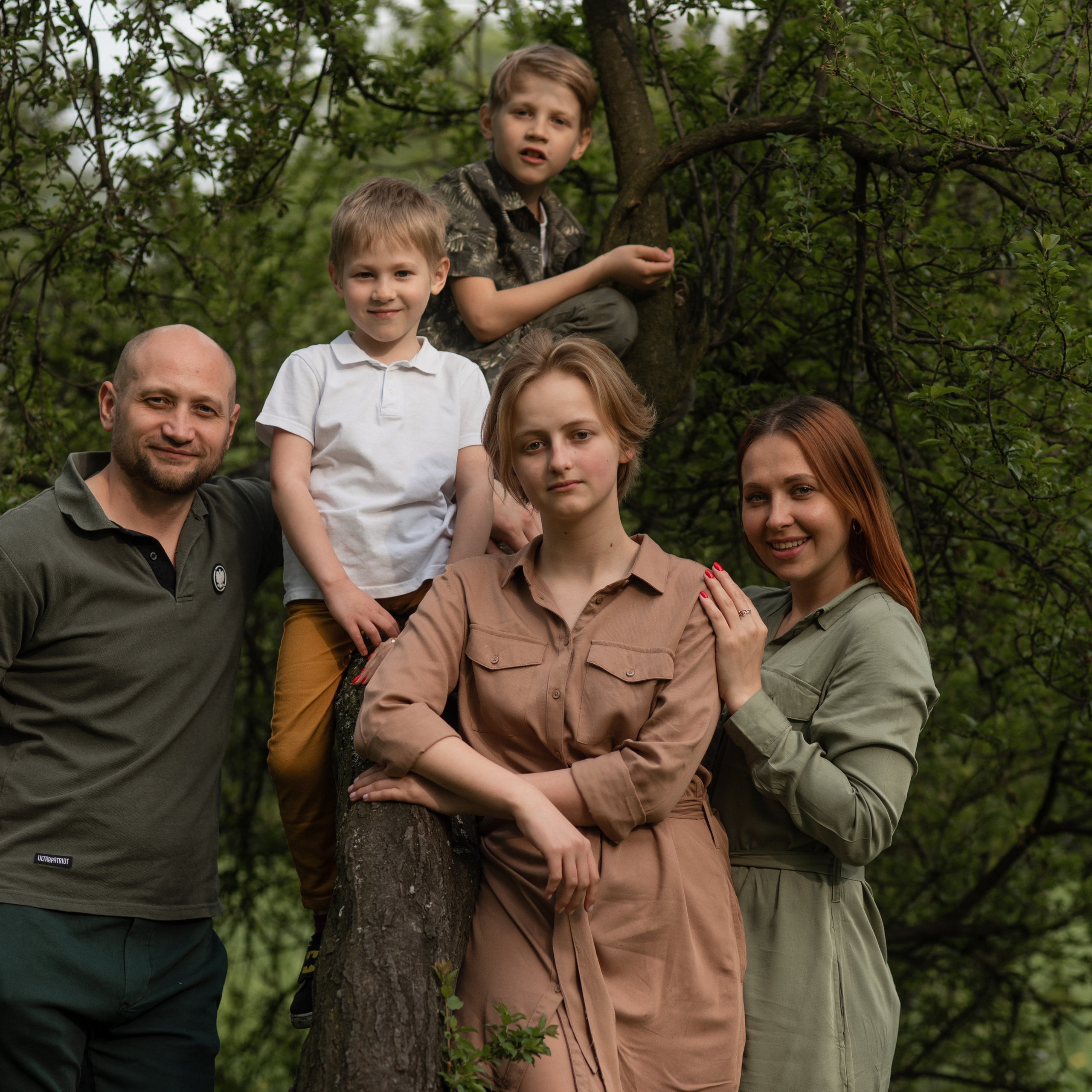 Большая семья