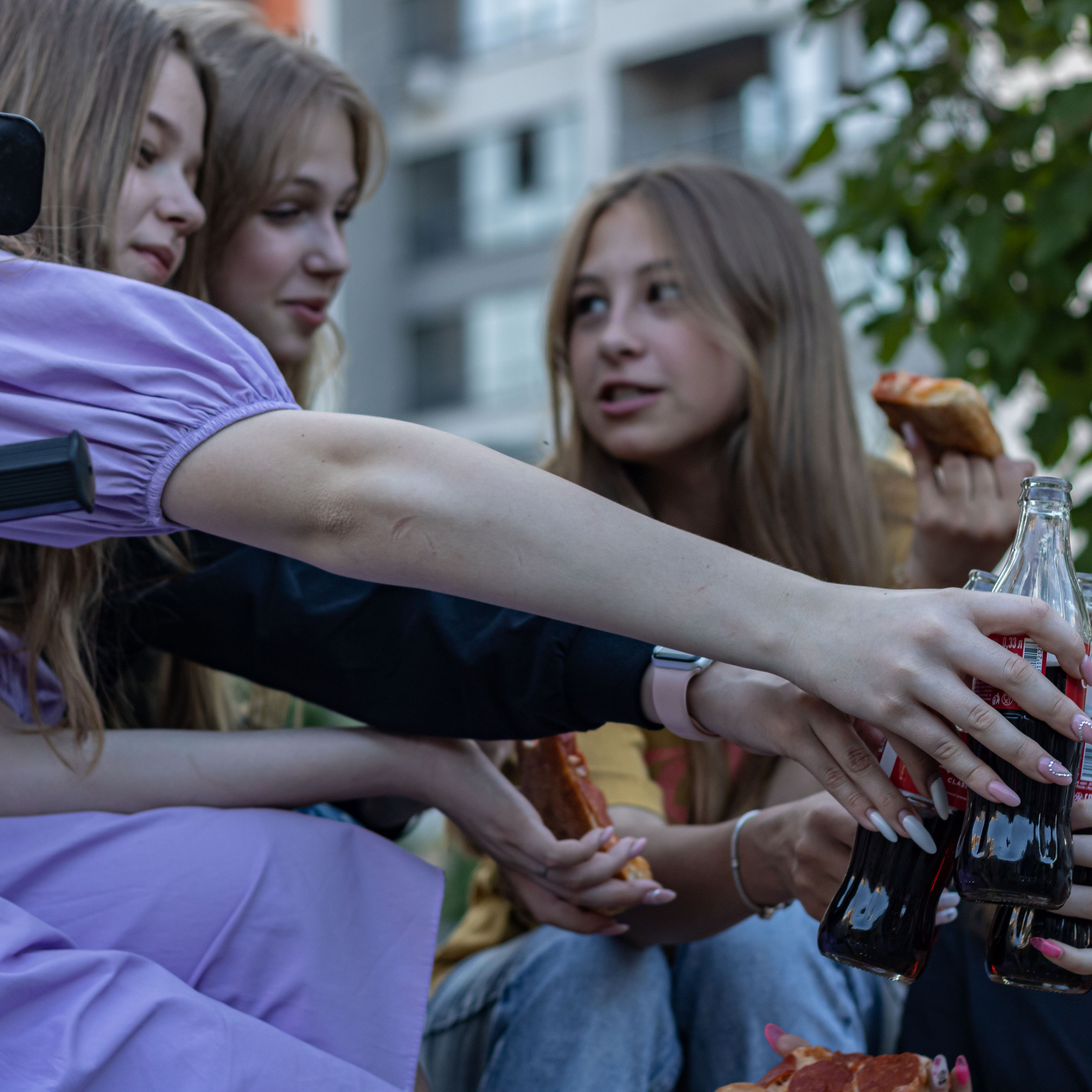 Прогулка подружек. Фотограф в Тюмени Вера Ильинова