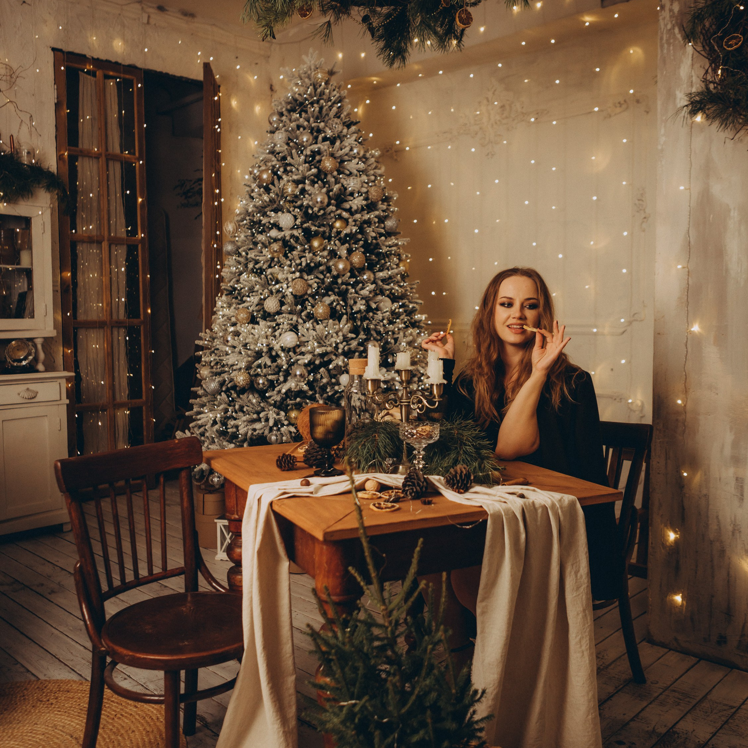 Зимний вечер. Фотограф в Тюмени Вера Ильинова