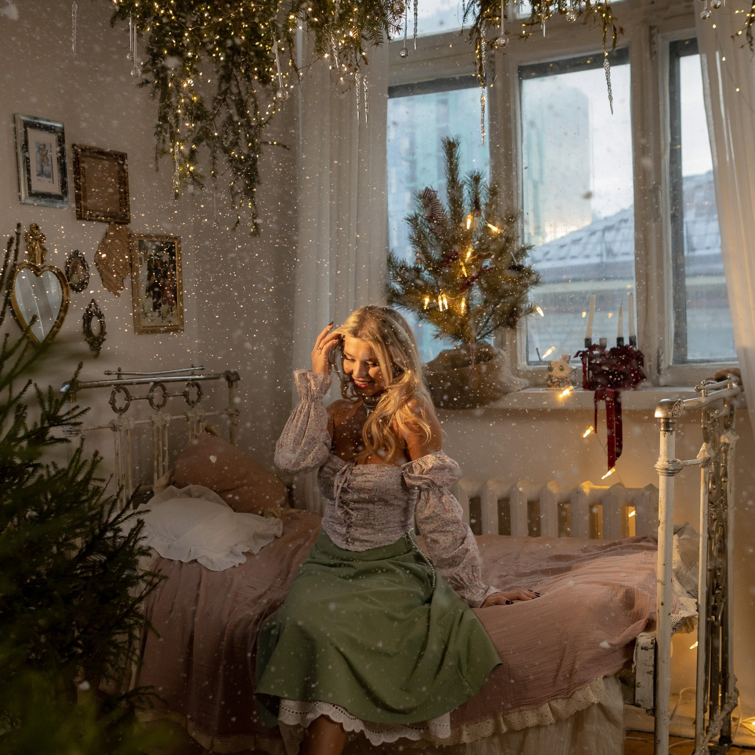 Новогодняя съемка для Ксении Белоусовой. Фотограф в Тюмени Вера Ильинова