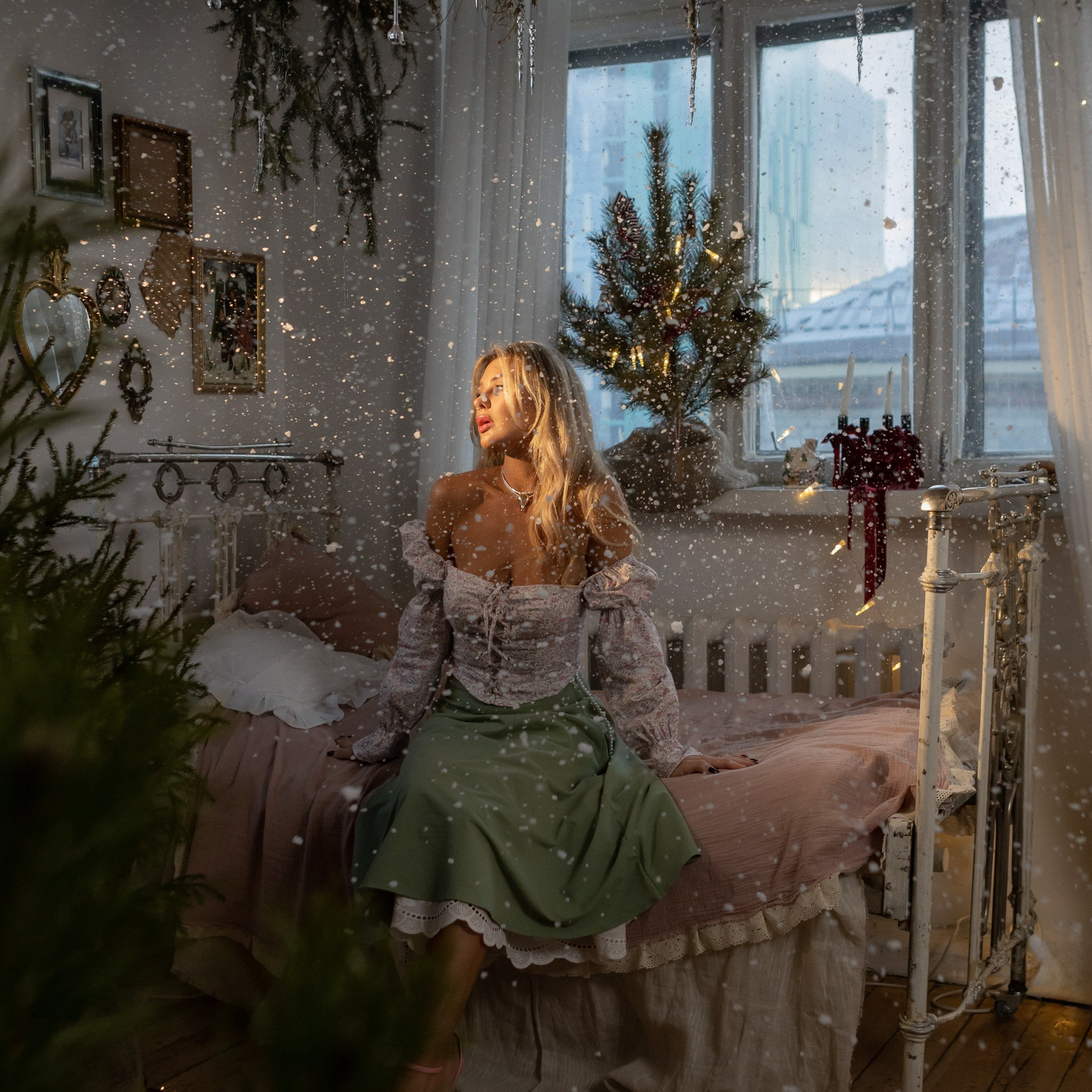 Новогодняя съемка для Ксении Белоусовой. Фотограф в Тюмени Вера Ильинова