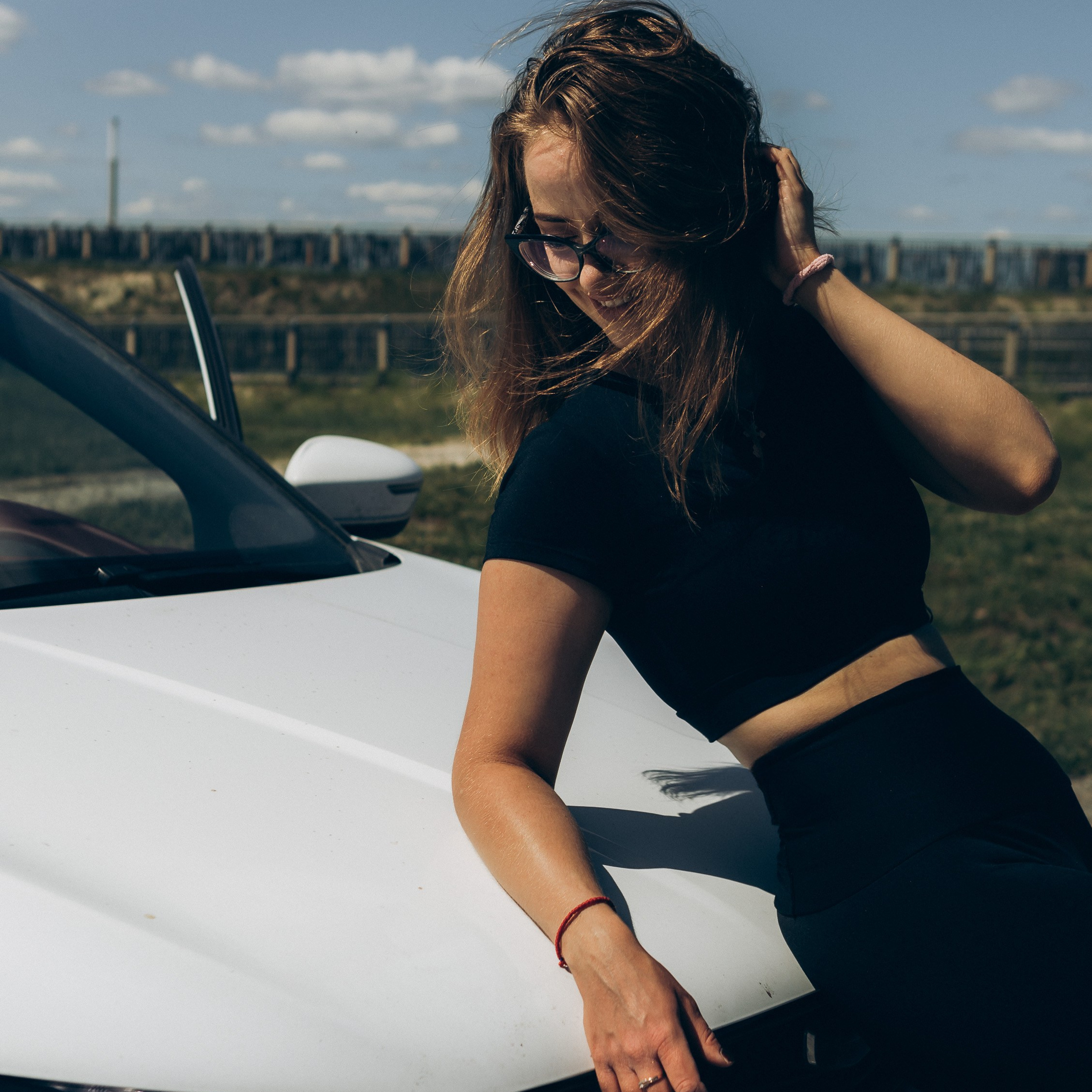 Прогулка в городе в солнечный день. Фотограф в Тюмени Вера Ильинова