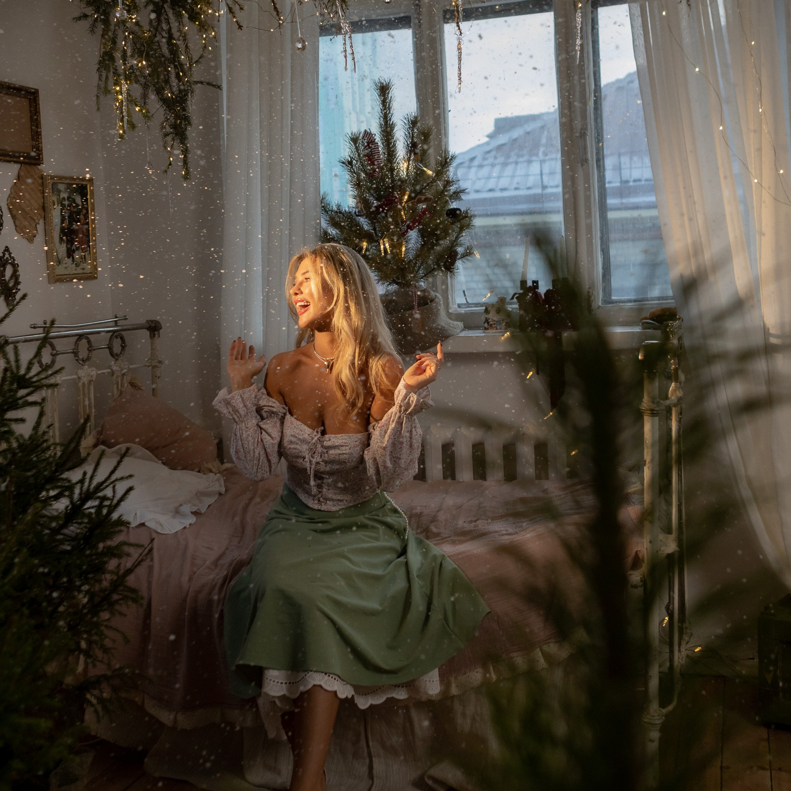 Новогодняя съемка для Ксении Белоусовой. Фотограф в Тюмени Вера Ильинова