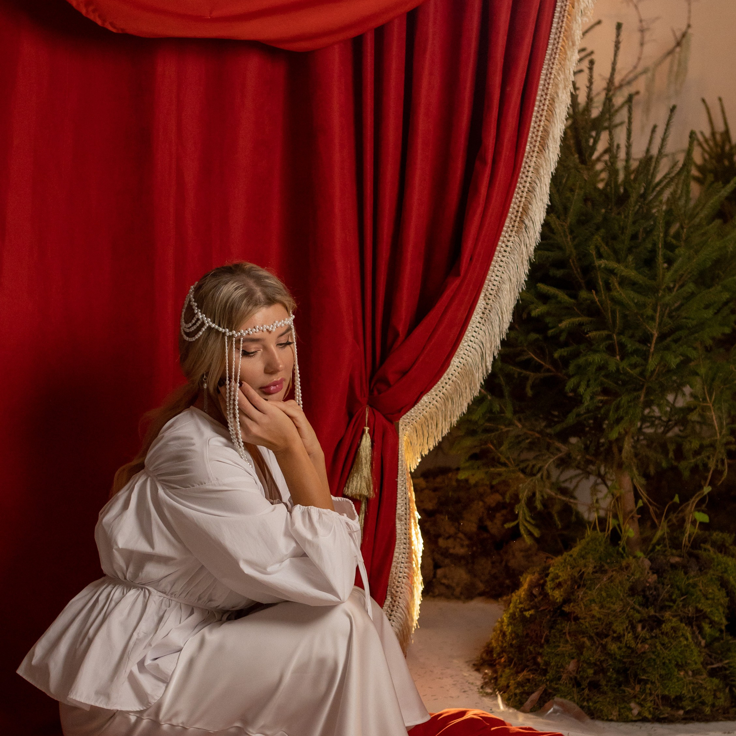 Новогодняя съемка для Ксении Белоусовой. Фотограф в Тюмени Вера Ильинова