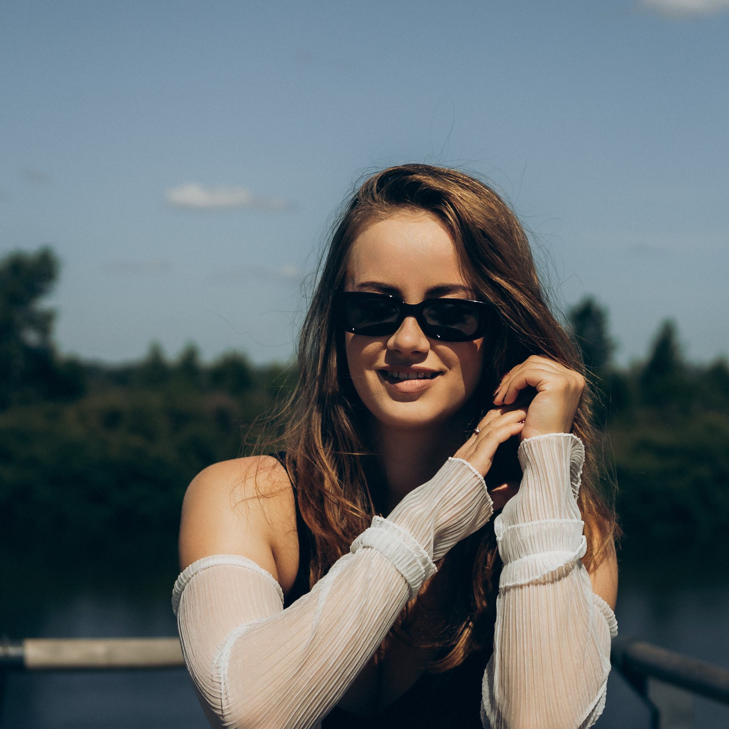 Прогулка в городе в солнечный день. Фотограф в Тюмени Вера Ильинова