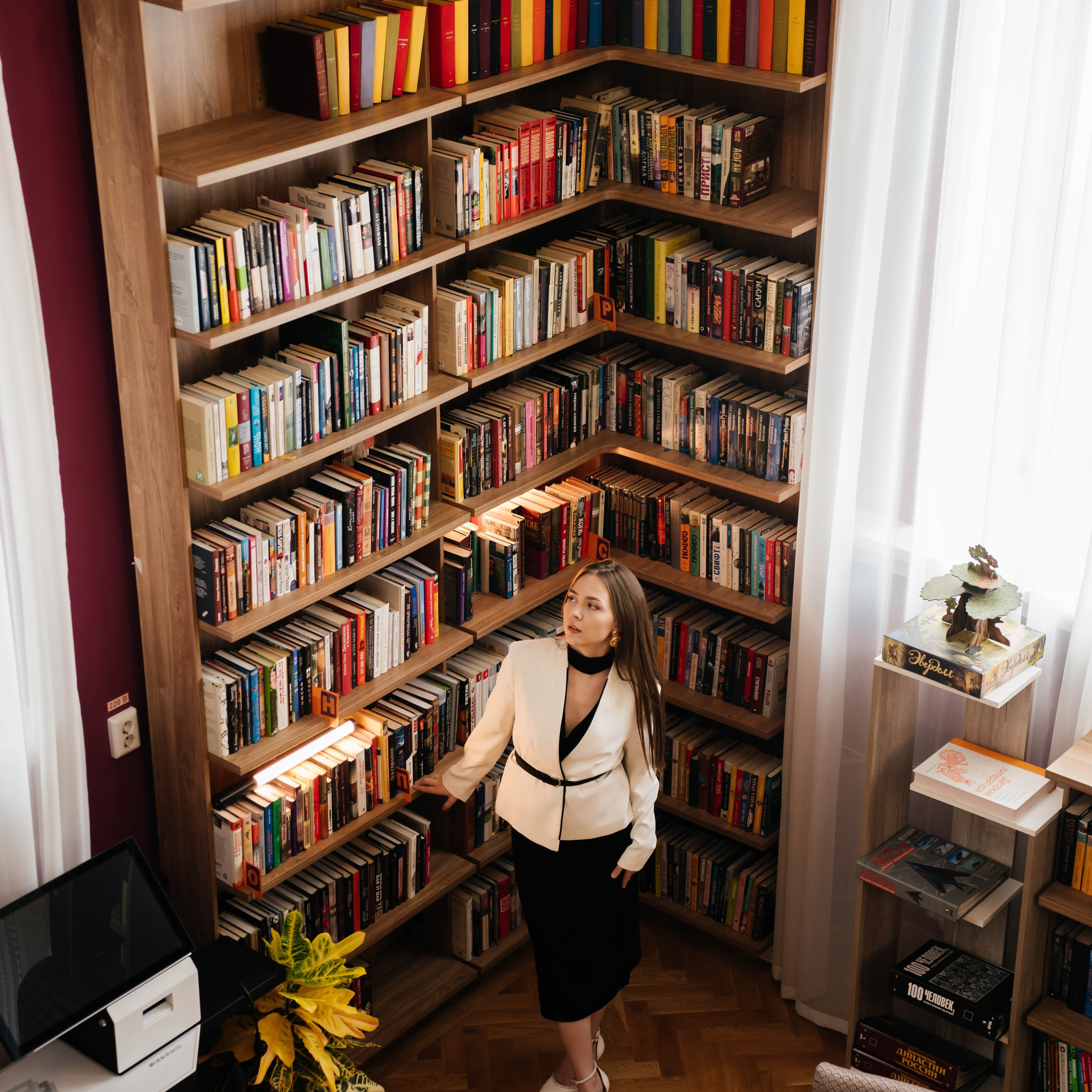 В библиотеке