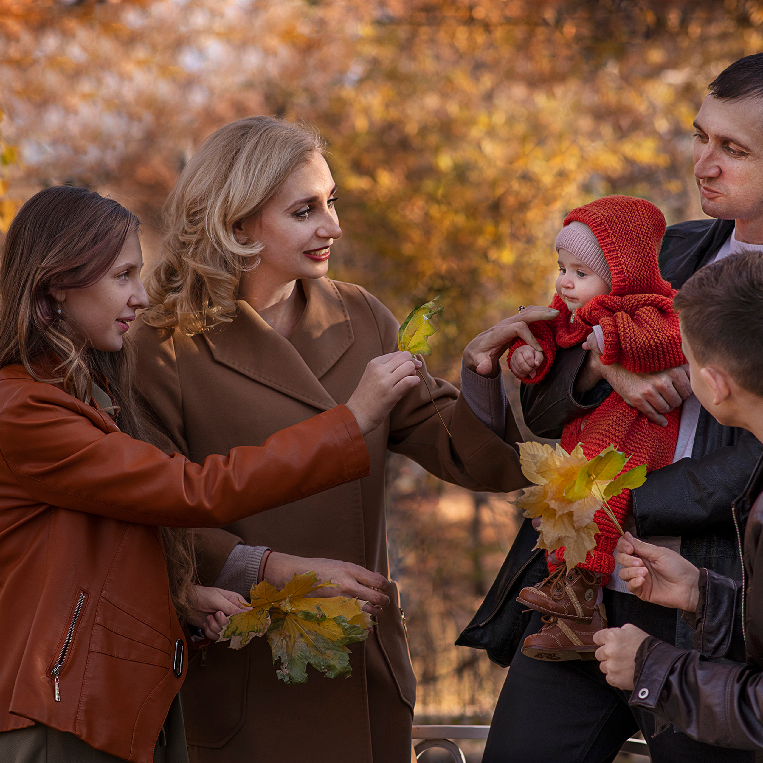 Ксения, Илья, Валерия, Ярослав и Маргарита