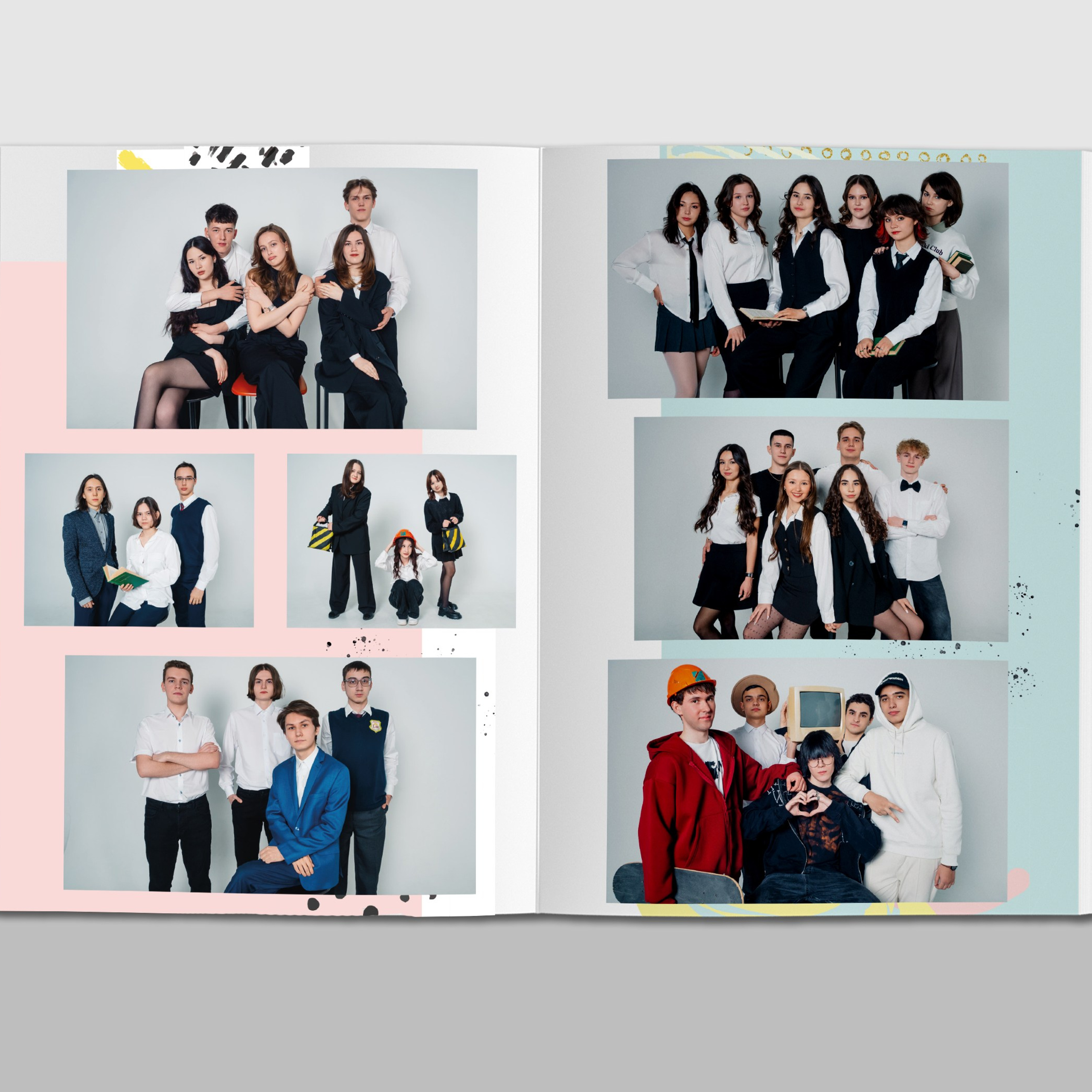 2700 руб. 5 разворотов «ПИПЛ». Выпускные альбомы «Окейкнига»