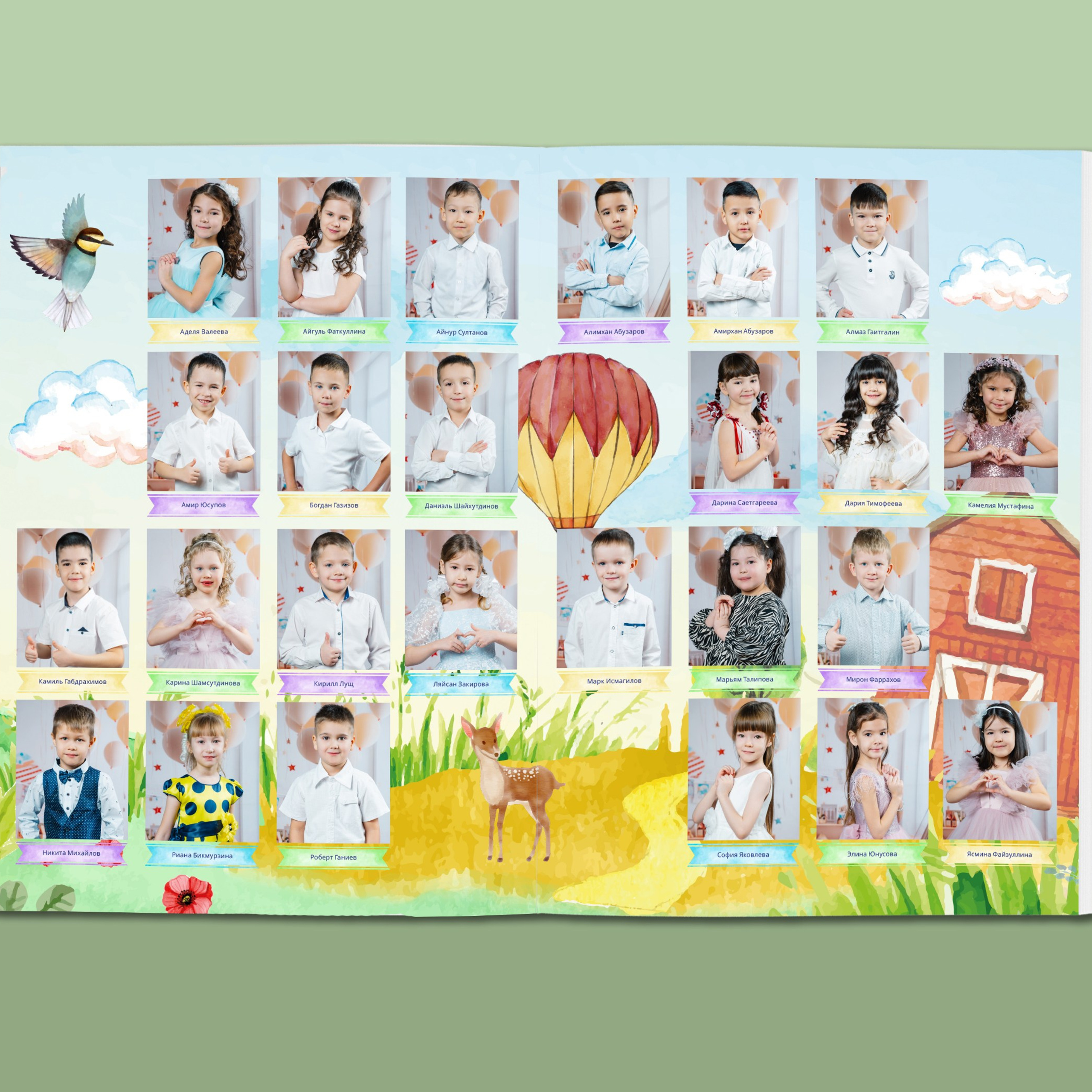 2800 руб. 5 разворотов с личным «Акварельные мечты». Выпускные альбомы «Окейкнига»