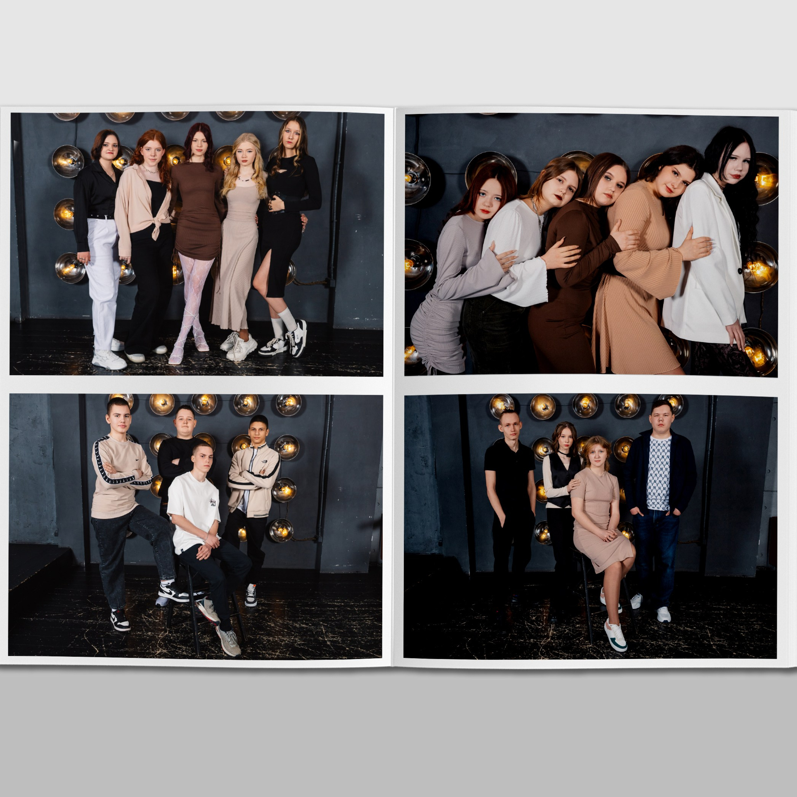 2300 руб. 3 разворота «Белый». Выпускные альбомы «Окейкнига»