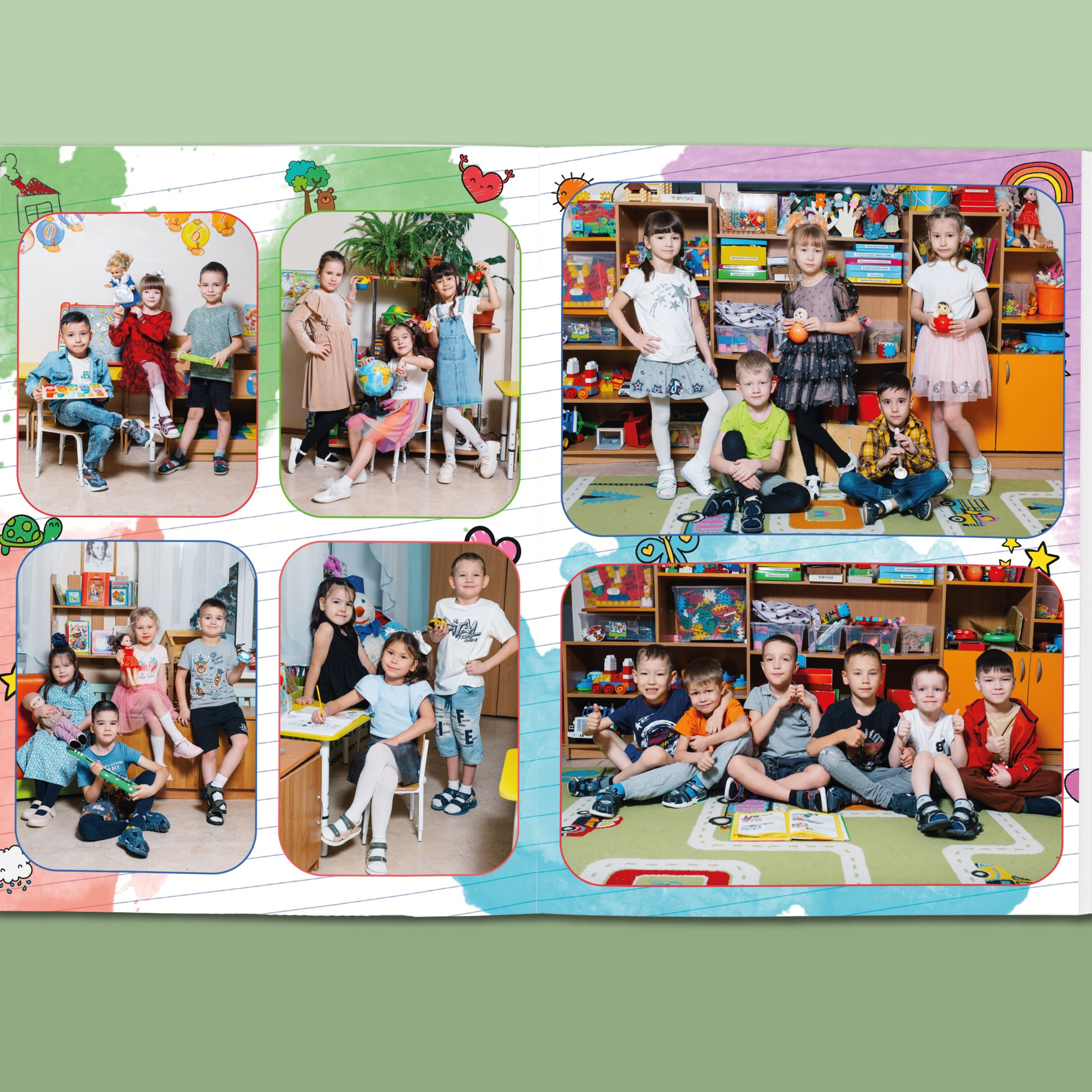 2300 руб. 3 разворота «Краски». Выпускные альбомы «Окейкнига»