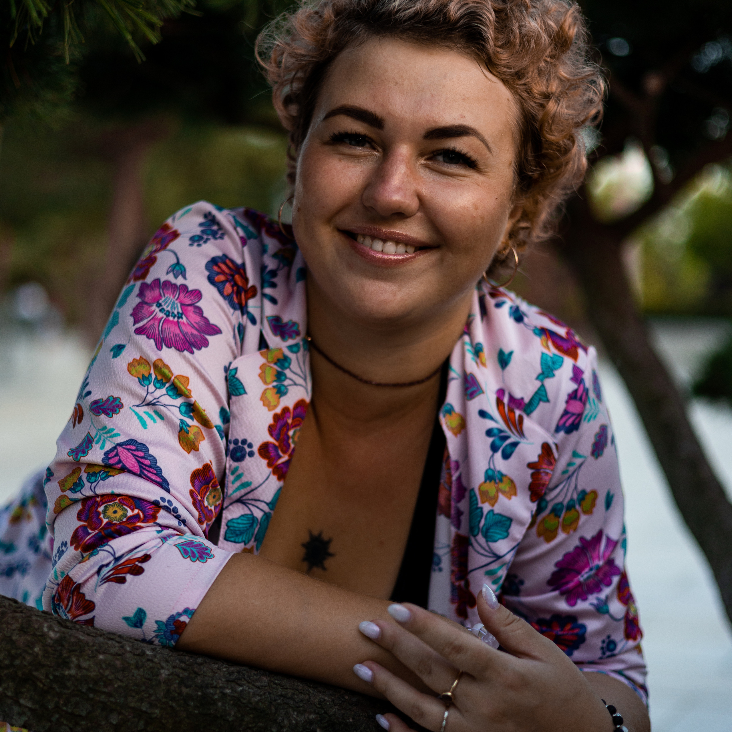 Мария прогулка портрет