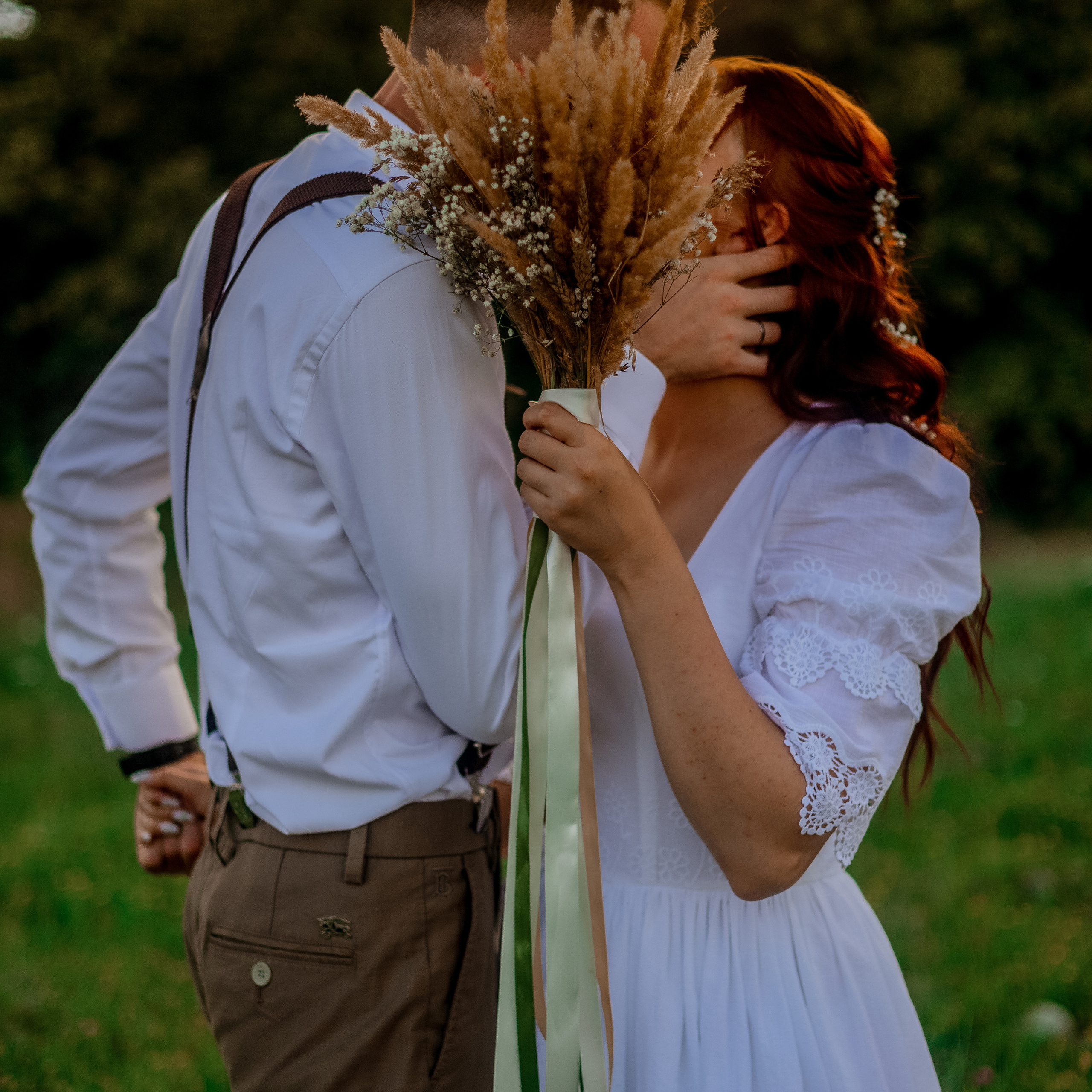 Виктория и Данил свадебная прогулка на закате